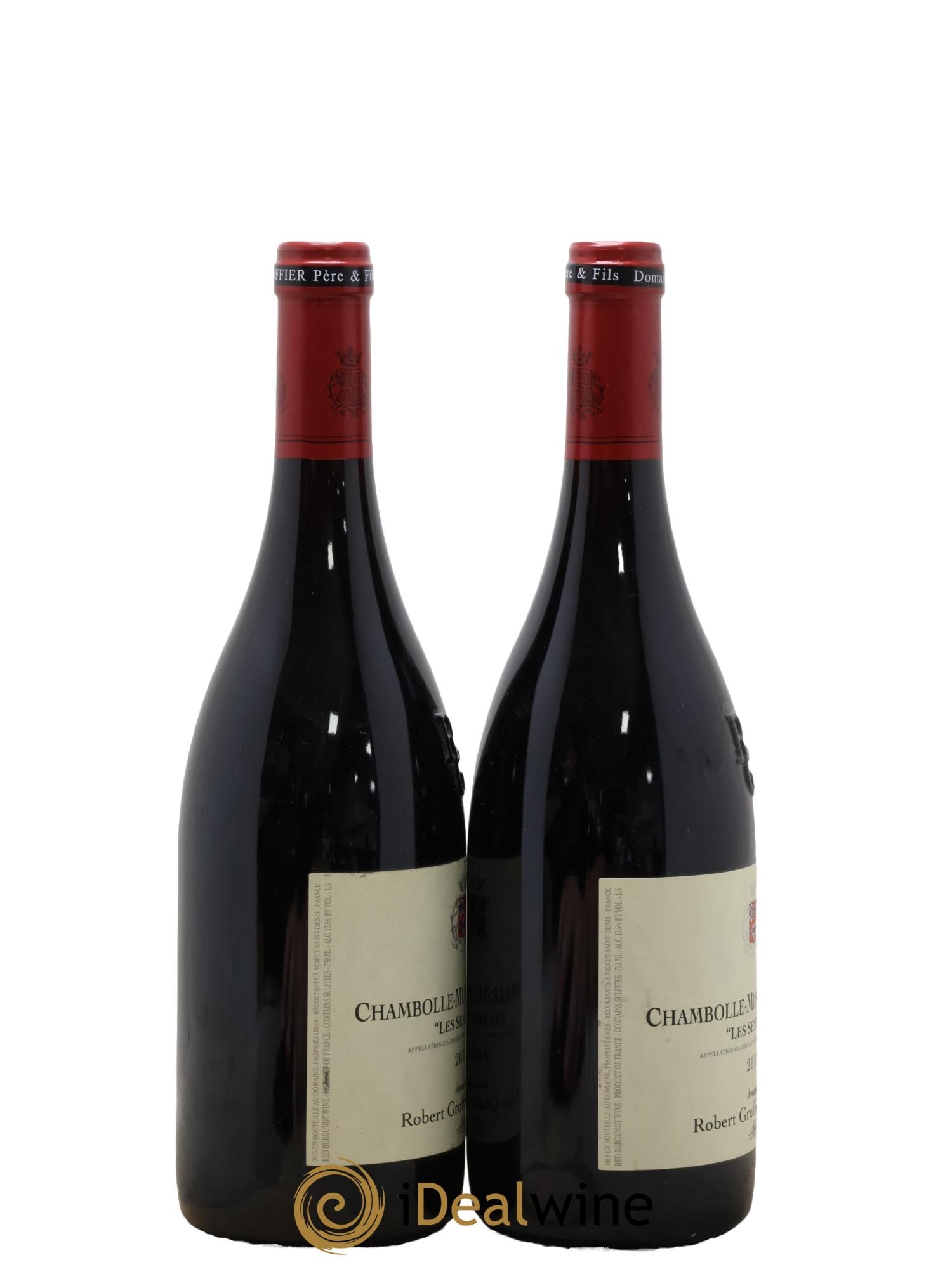 Chambolle-Musigny 1er Cru Les Sentiers Robert Groffier Père & Fils (Domaine) 2017 - Lotto di 2 bottiglie - 1