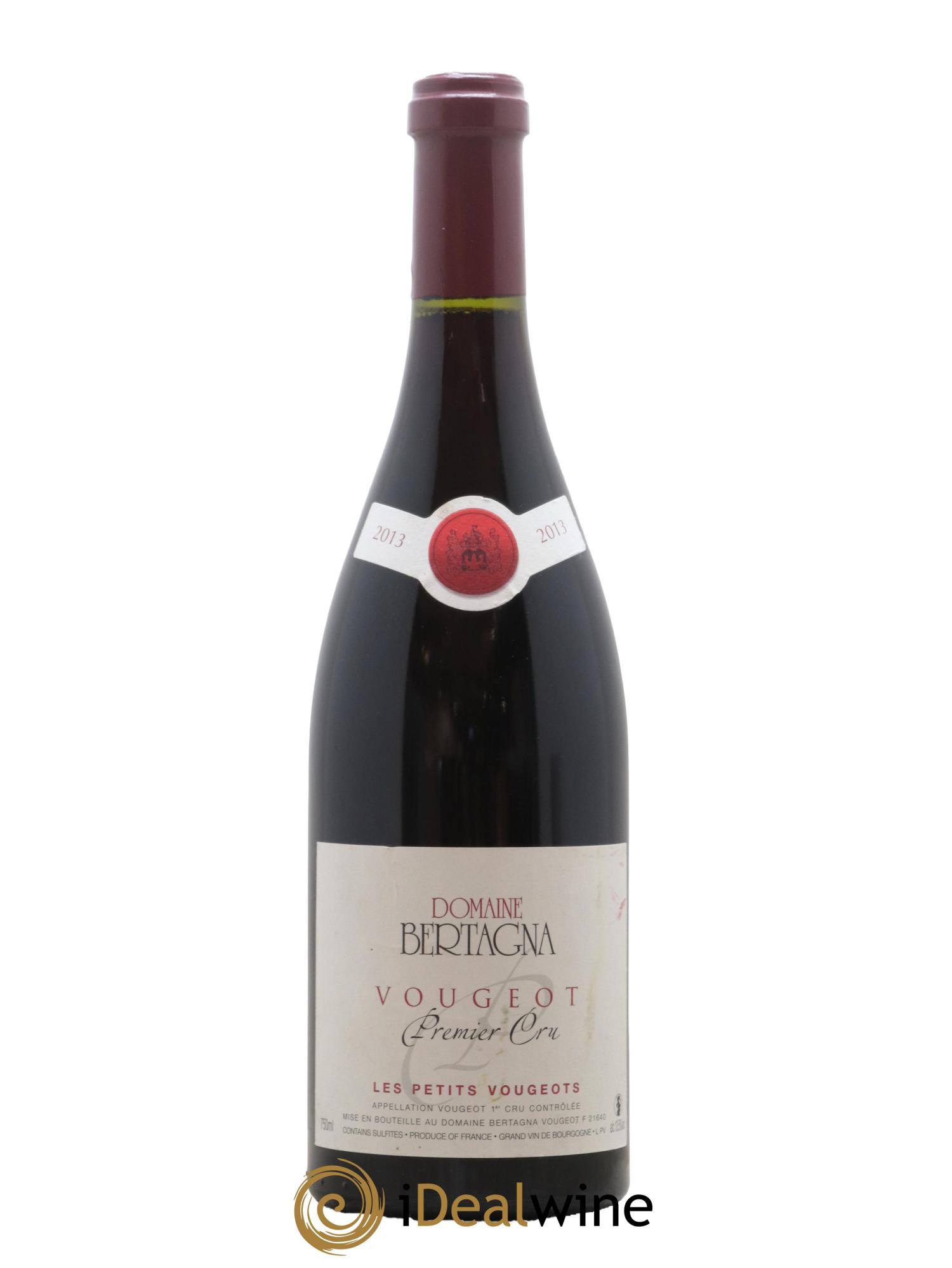 Vougeot 1er Cru Les Petits Vougeot Bertagna 2013 - Lot de 1 bouteille - 0