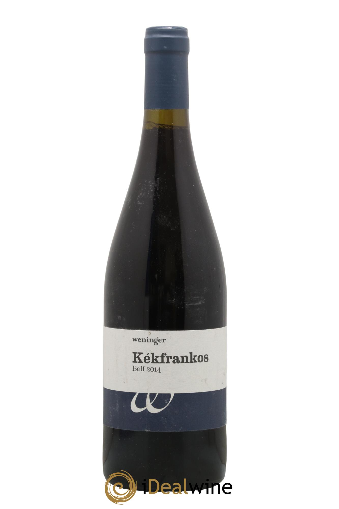 Divers Hongrie Kéfrankos Balf Weninger 2014 - Lot de 1 bouteille - 0