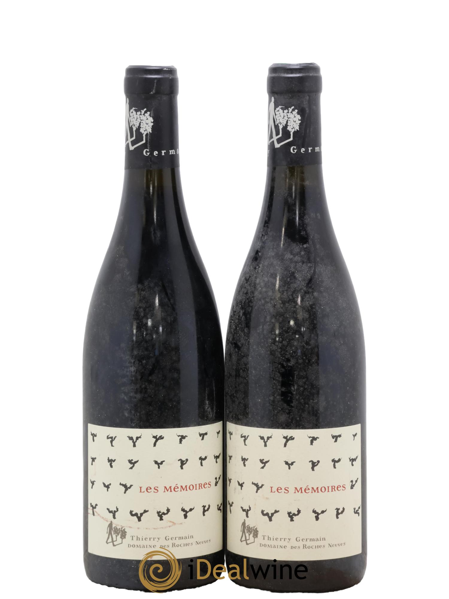 Saumur-Champigny Les Mémoires Domaine des Roches Neuves - Thierry Germain 2016 - Lot de 2 bouteilles - 0