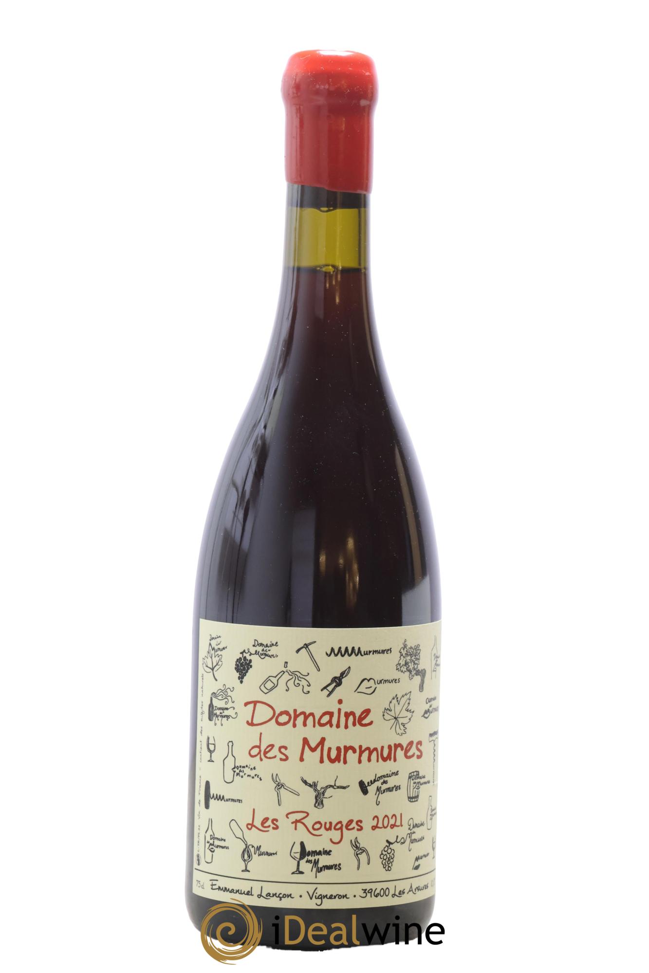 Vin de France Les Rouges Murmures (Domaine des) - Emmanuel Lançon 2021 - Lotto di 1 bottiglia - 0
