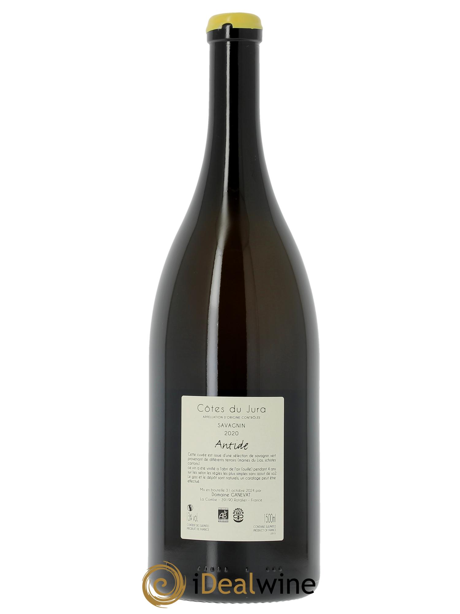 Côtes du Jura Savagnin Antide Jean-François Ganevat (Domaine) 2020 - Posten von 1 Magnum - 1