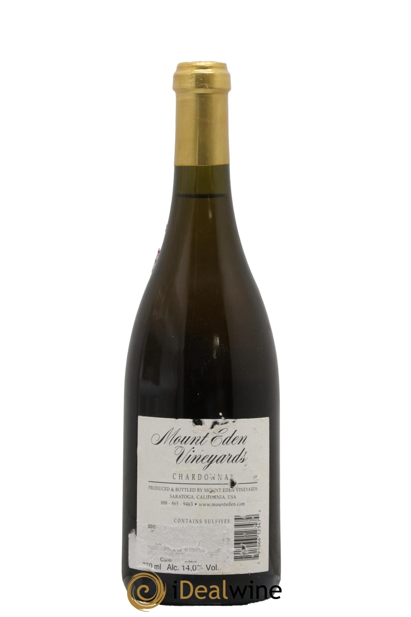 Santa Cruz Mountains Chardonnay Mount Eden Vineyards Chardonnay Mount Eden 2005 - Lot de 1 bouteille - 1
