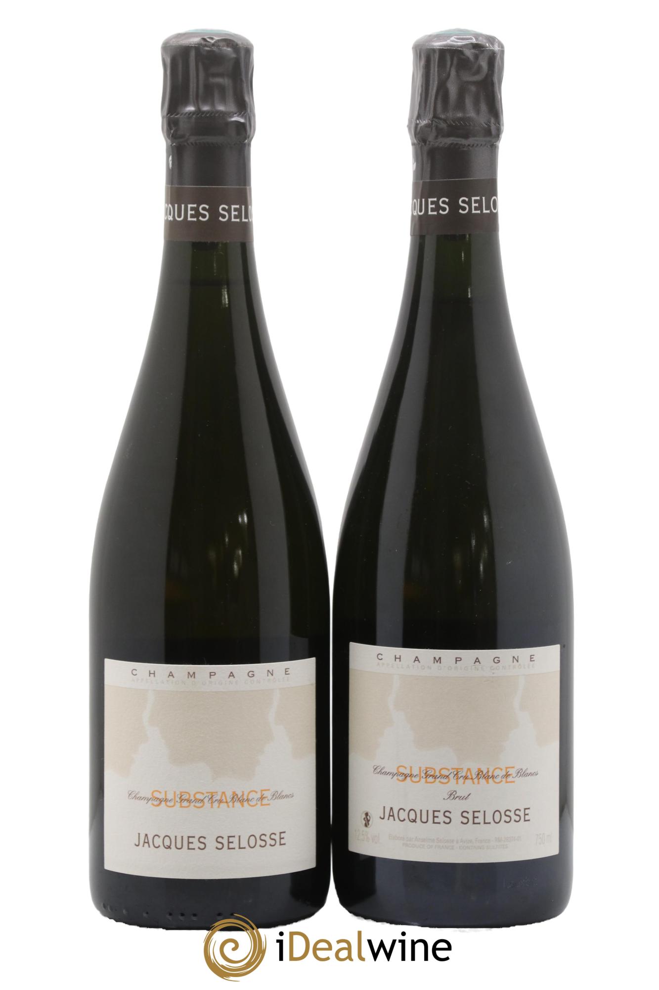 Substance Jacques Selosse - Lot de 2 bouteilles - 0