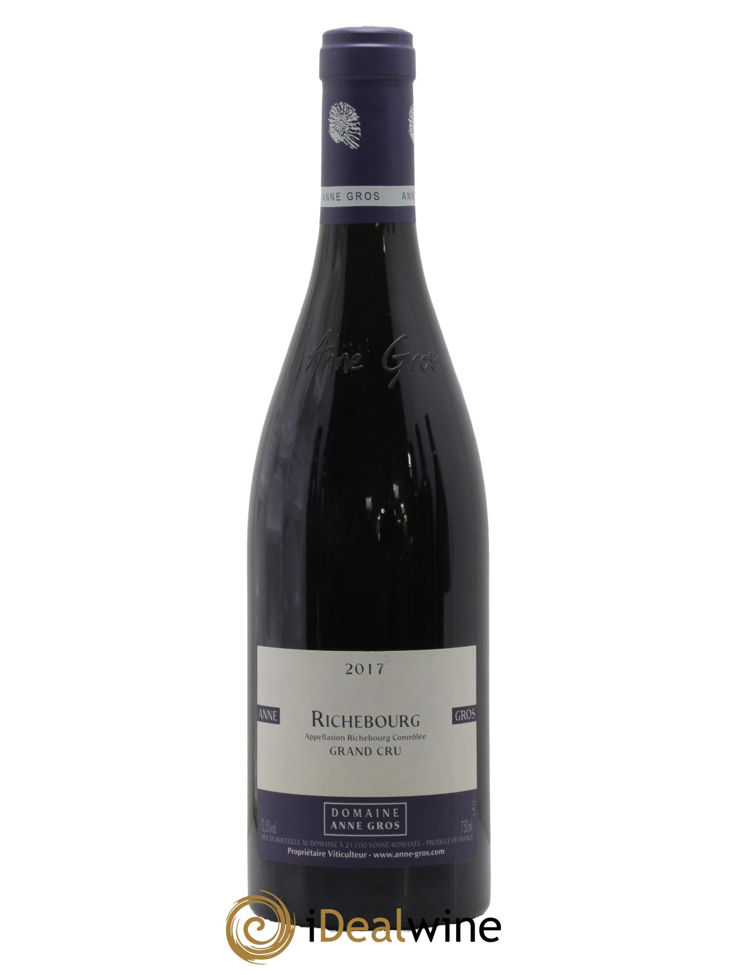 Richebourg Grand Cru Anne Gros 2017 - Lotto di 1 bottiglia - 0