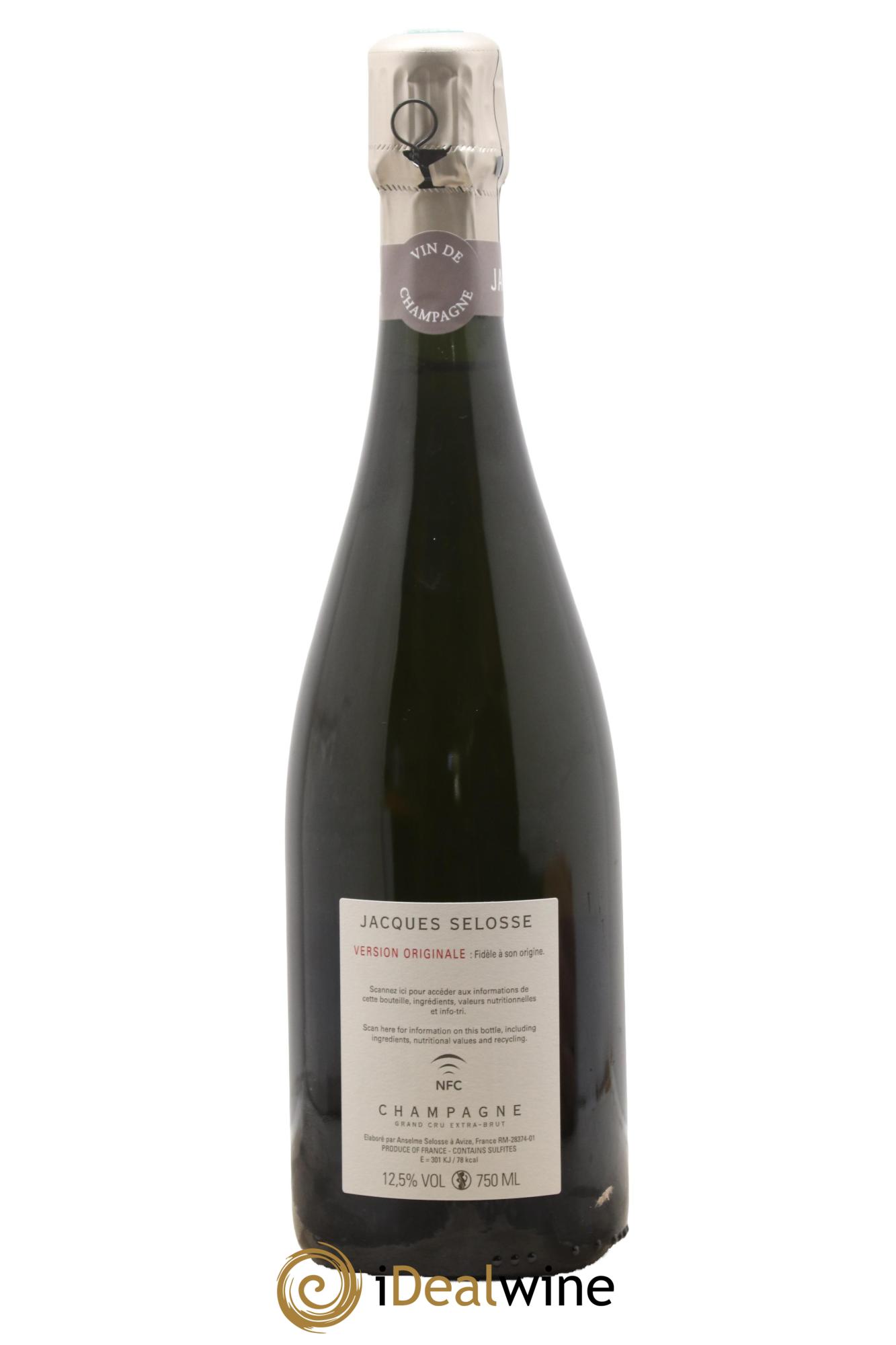 Version Originale Jacques Selosse - Lot de 1 bouteille - 1