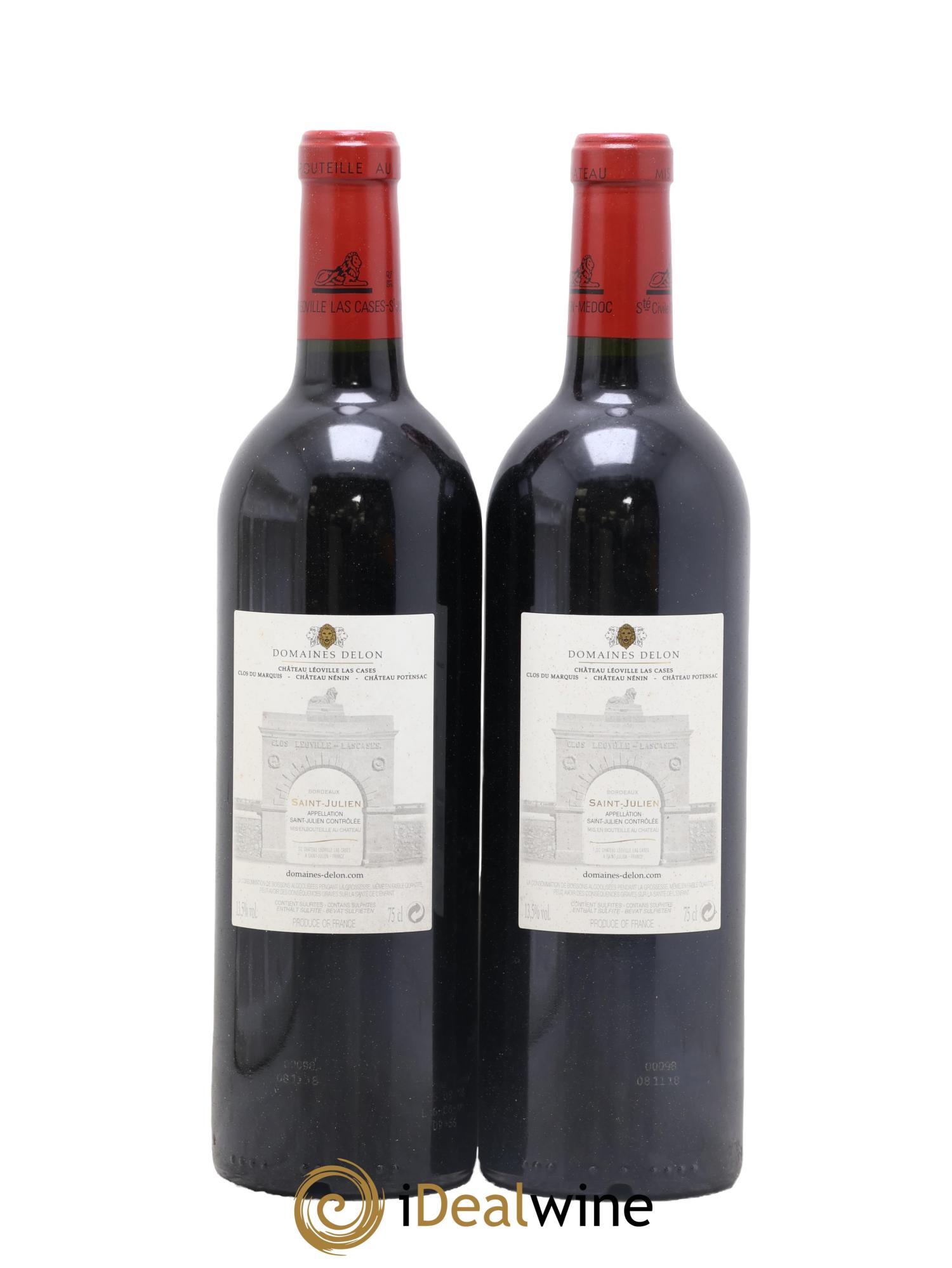 Château Léoville Las Cases 2ème Grand Cru Classé 2016 - Posten von 2 Flaschen - 1