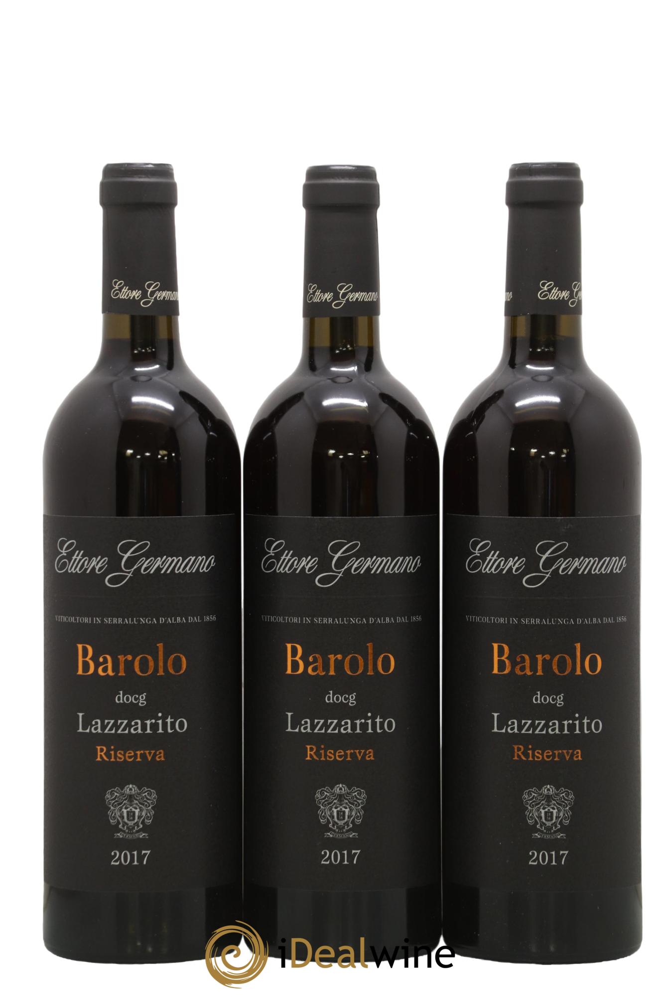 Barolo DOCG Riserva Lazzarito Ettore Germano 2017 - Lotto di 3 bottiglie - 0