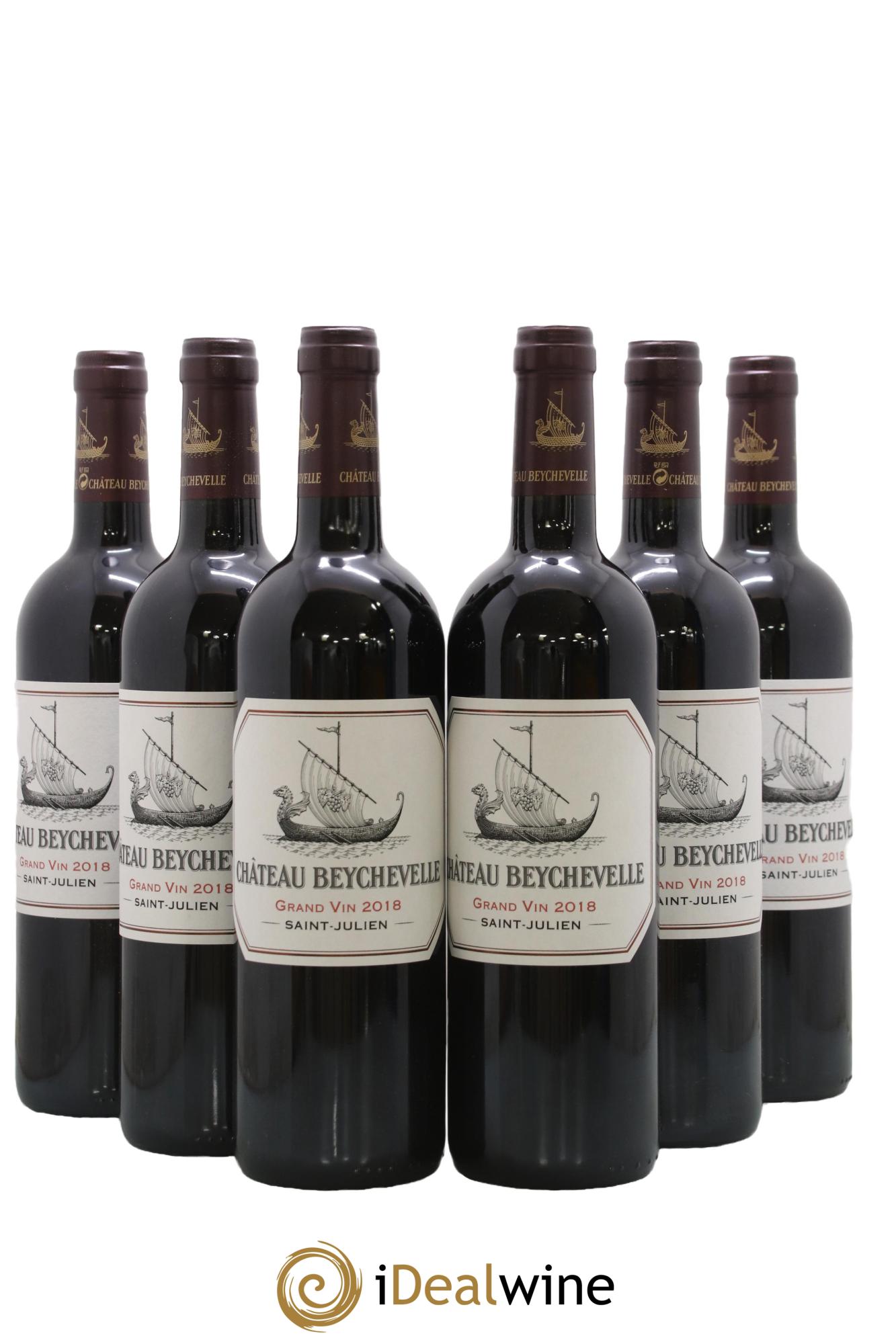 Château Beychevelle 4ème Grand Cru Classé 2018 - Lot de 6 bouteilles - 0