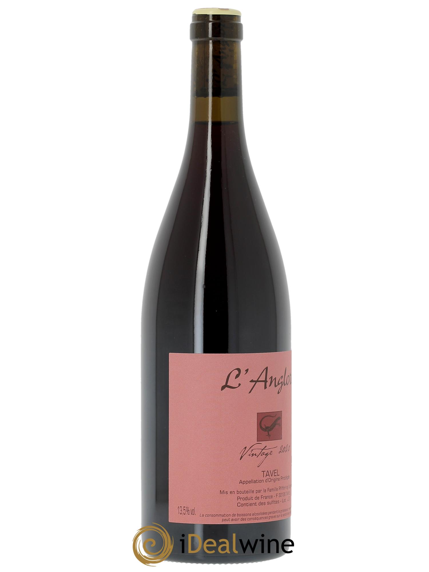 Tavel Vintage L'Anglore 2020 - Lot de 1 bouteille - 2
