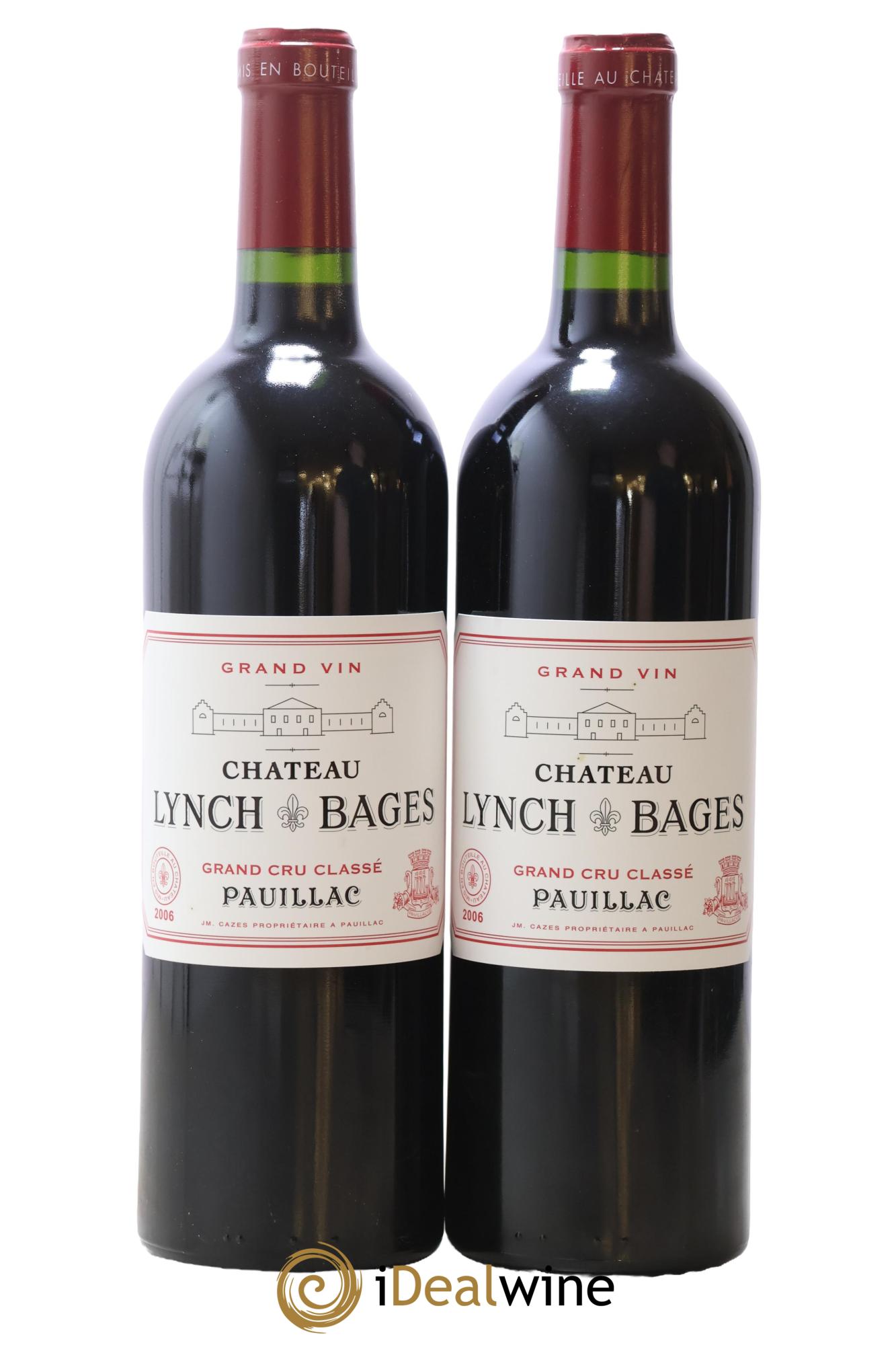 Château Lynch Bages 5ème Grand Cru Classé 2006 - Lotto di 2 bottiglie - 0