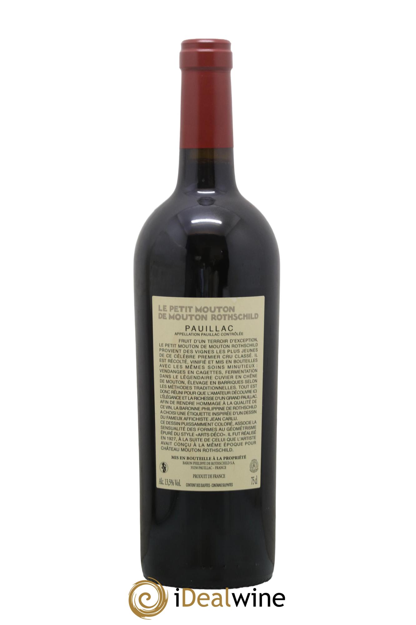 Petit Mouton Second Vin 2019 - Lotto di 1 bottiglia - 1