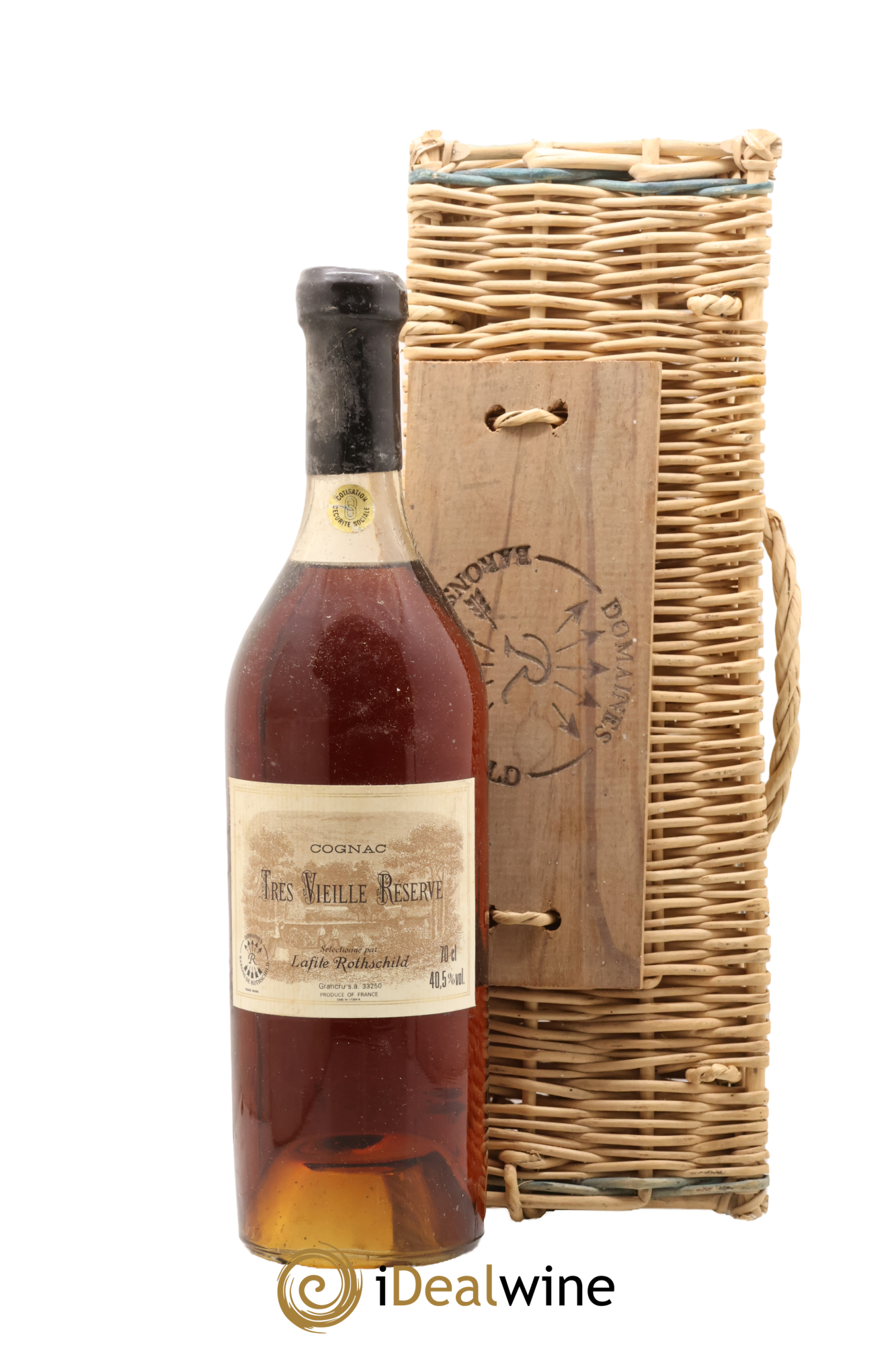 Cognac Lafite Rothschild Très Vieille Réserve - Lot de 1 bouteille - 0