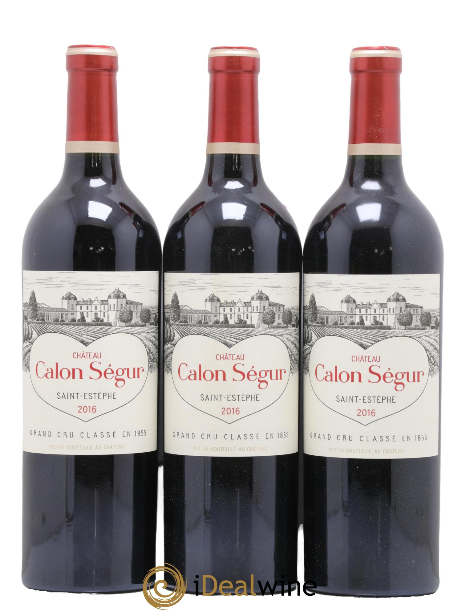 Château Calon Ségur 3ème Grand Cru Classé 2016 - Lot de 6 bouteilles - 2