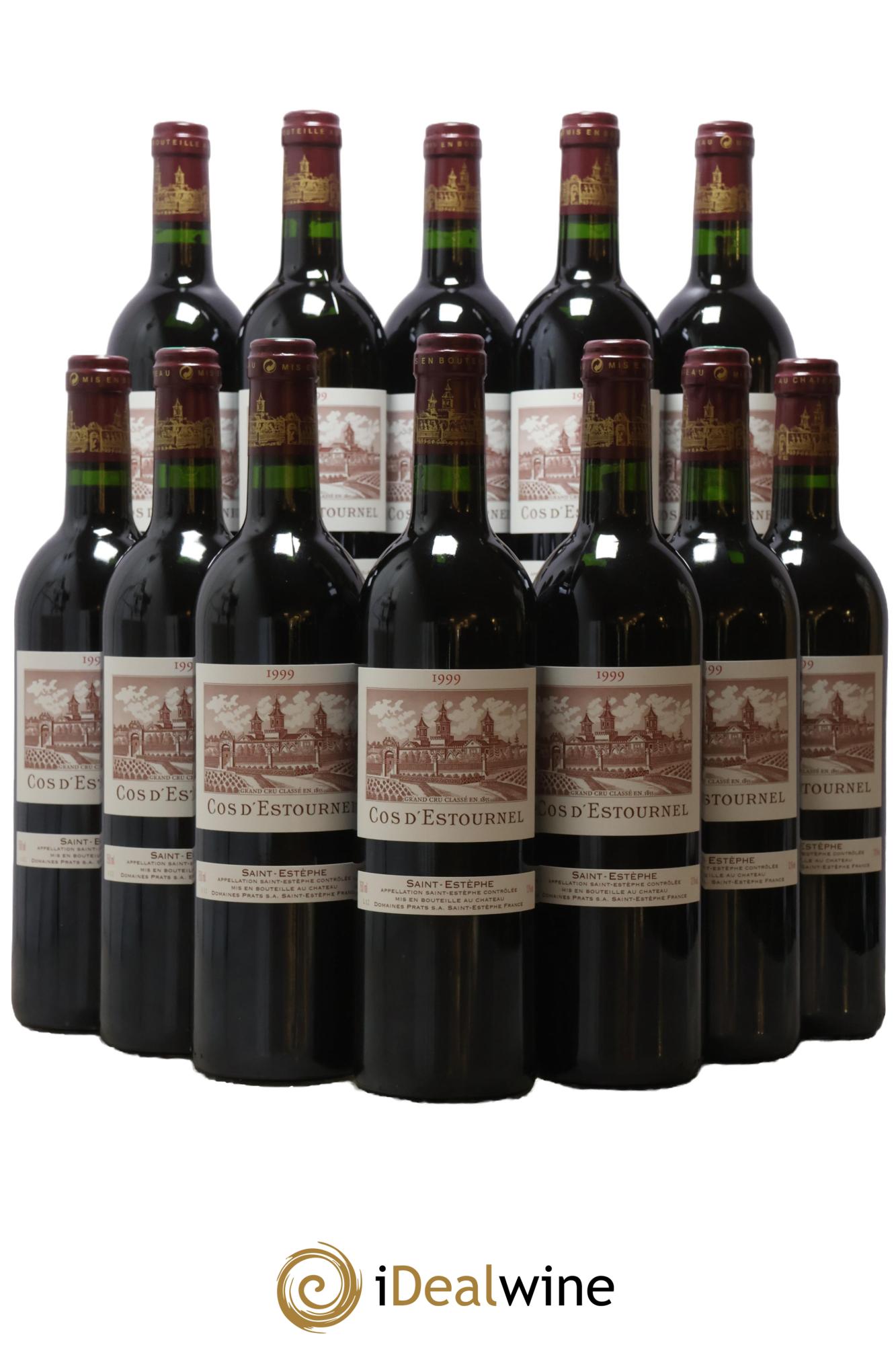 Cos d'Estournel 2ème Grand Cru Classé 1999 - Lot de 12 bouteilles - 0