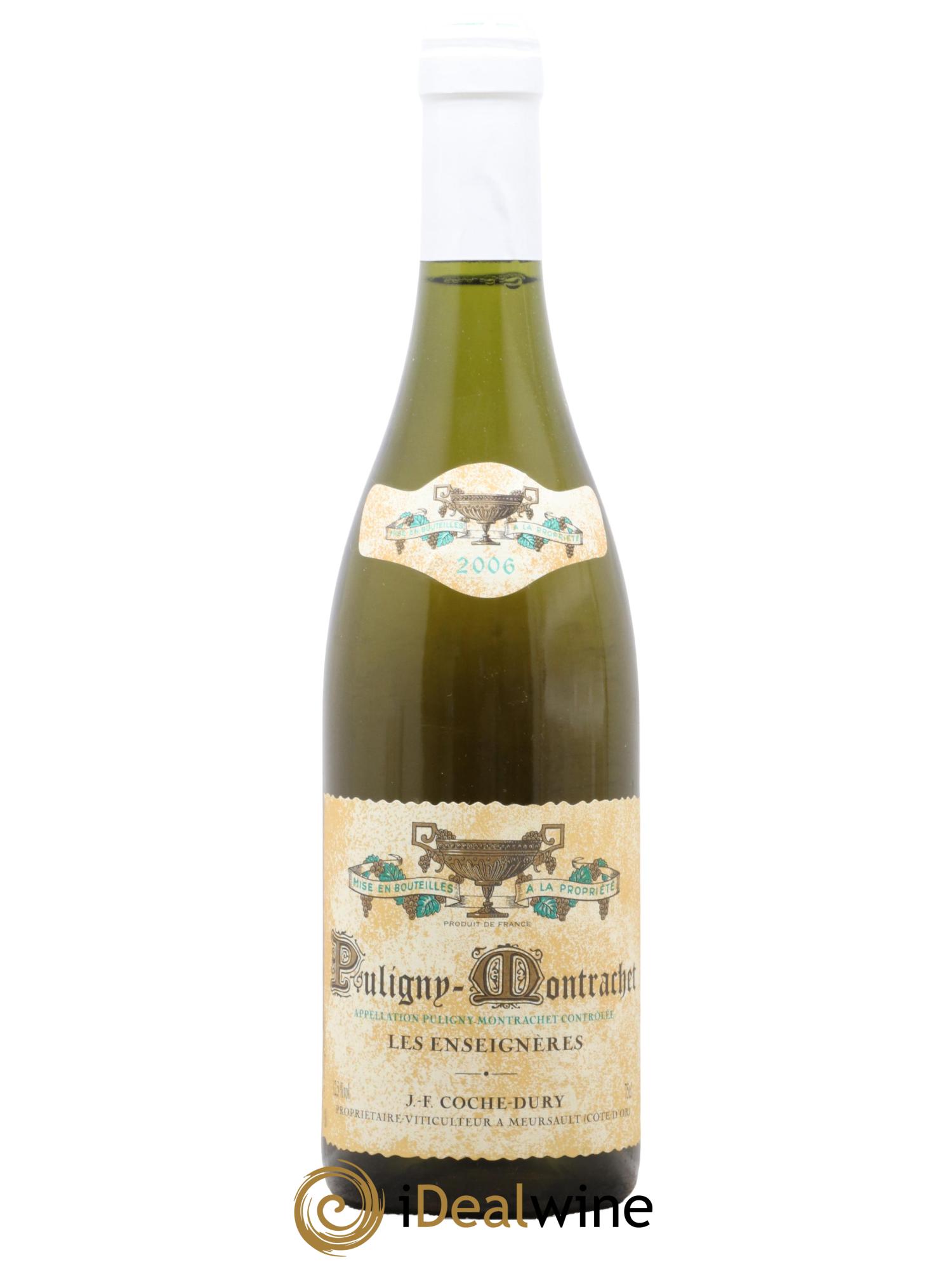 Puligny-Montrachet Les Enseignères Coche Dury (Domaine) 2006 - Lot de 1 bouteille - 0