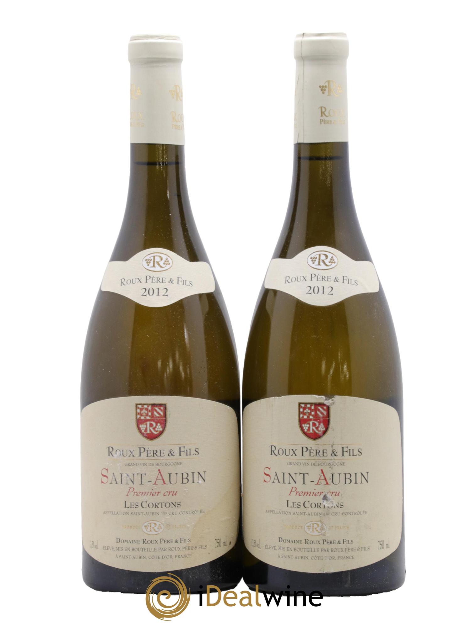 Saint-Aubin 1er Cru Les Cortons Roux 2012 - Lot de 2 bouteilles - 0