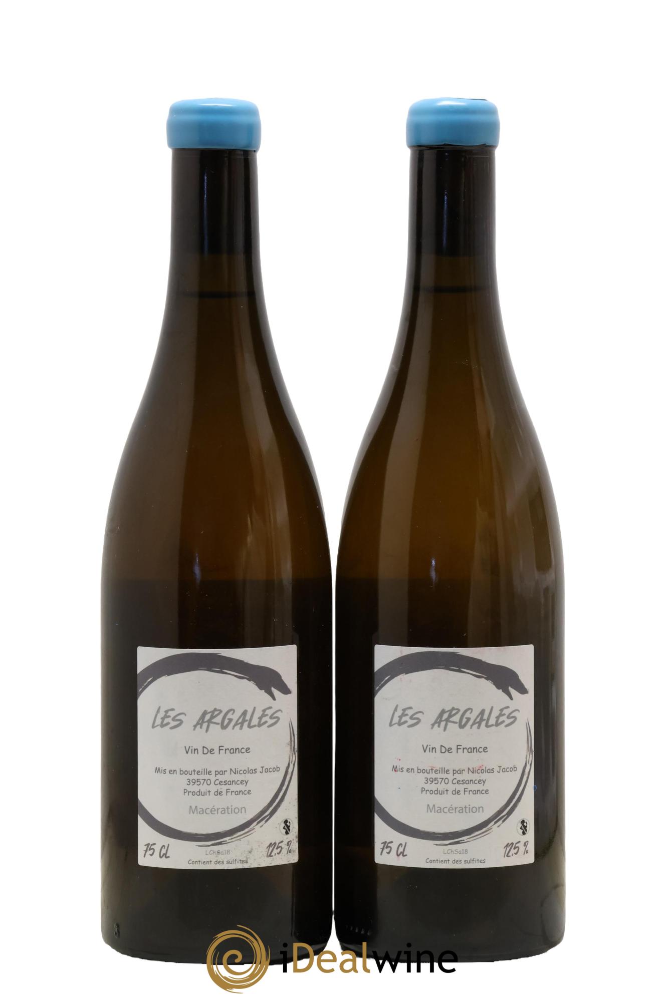 Vin de France Les Argales Nicolas Jacob 2018 - Lot de 2 bouteilles - 1