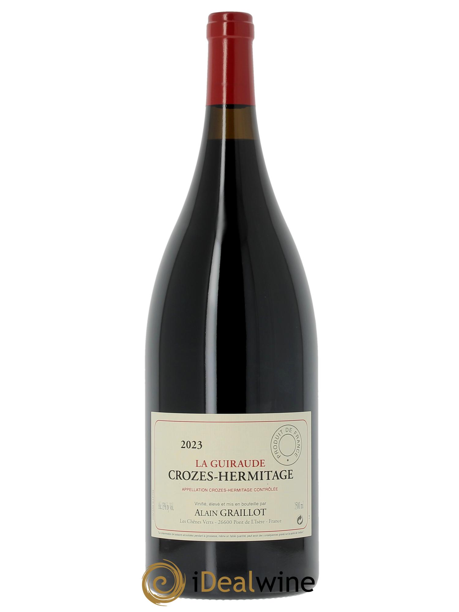 Crozes-Hermitage La Guiraude Domaine Graillot 2023 - Posten von 1 Magnum - 0