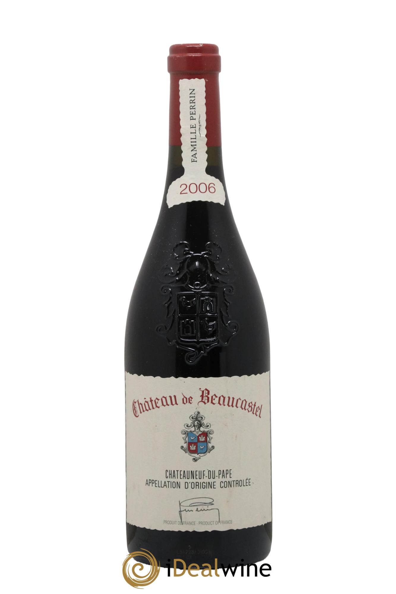 Châteauneuf-du-Pape Château de Beaucastel Famille Perrin 2006 - Lot of 1 bottle - 0