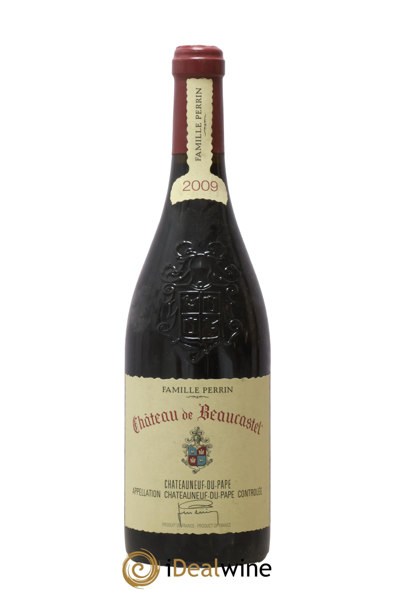 Châteauneuf-du-Pape Château de Beaucastel Famille Perrin 2009 - Lot de 1 bouteille - 0