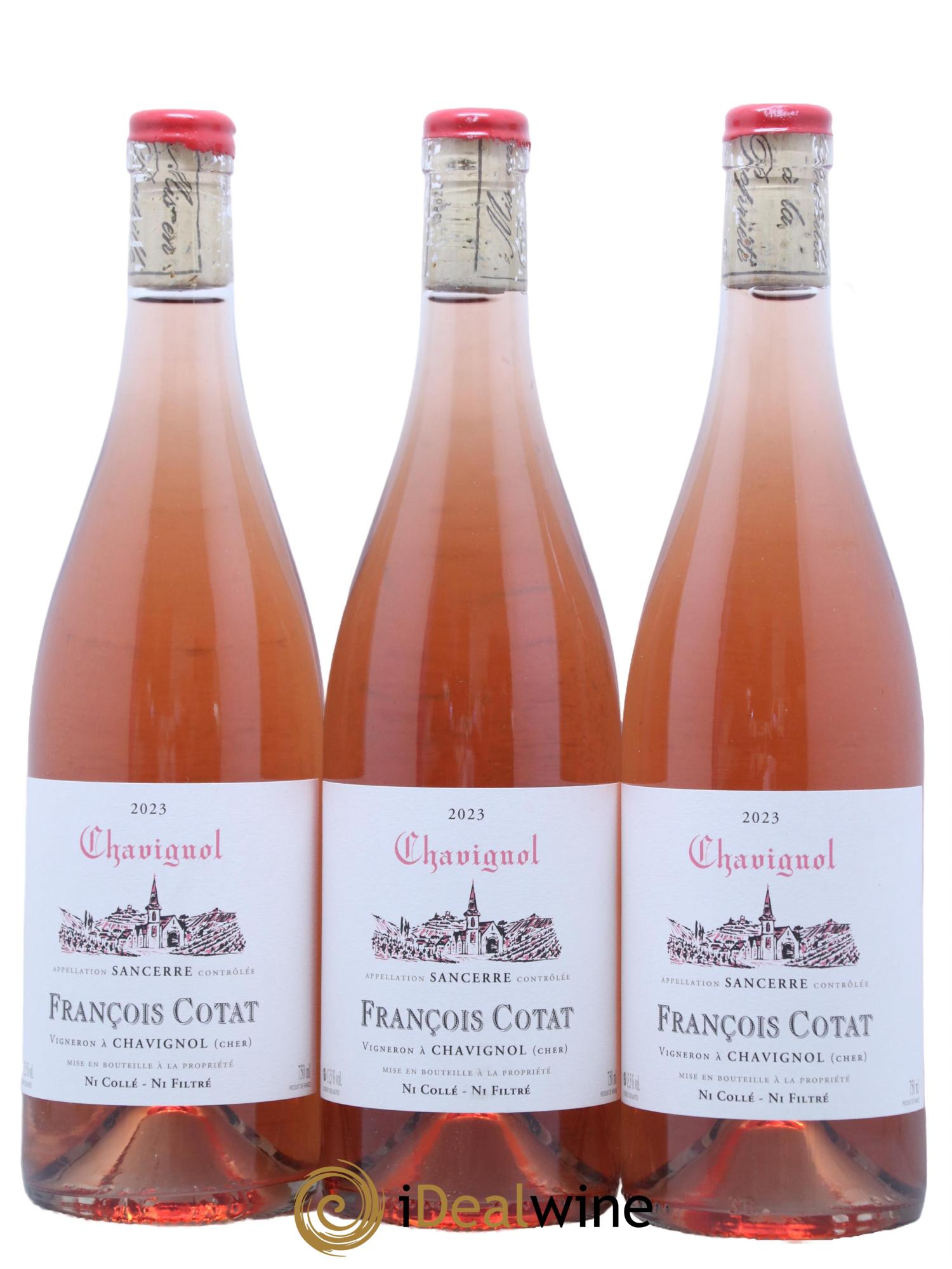 Sancerre François Cotat 2023 - Posten von 3 Flaschen - 0