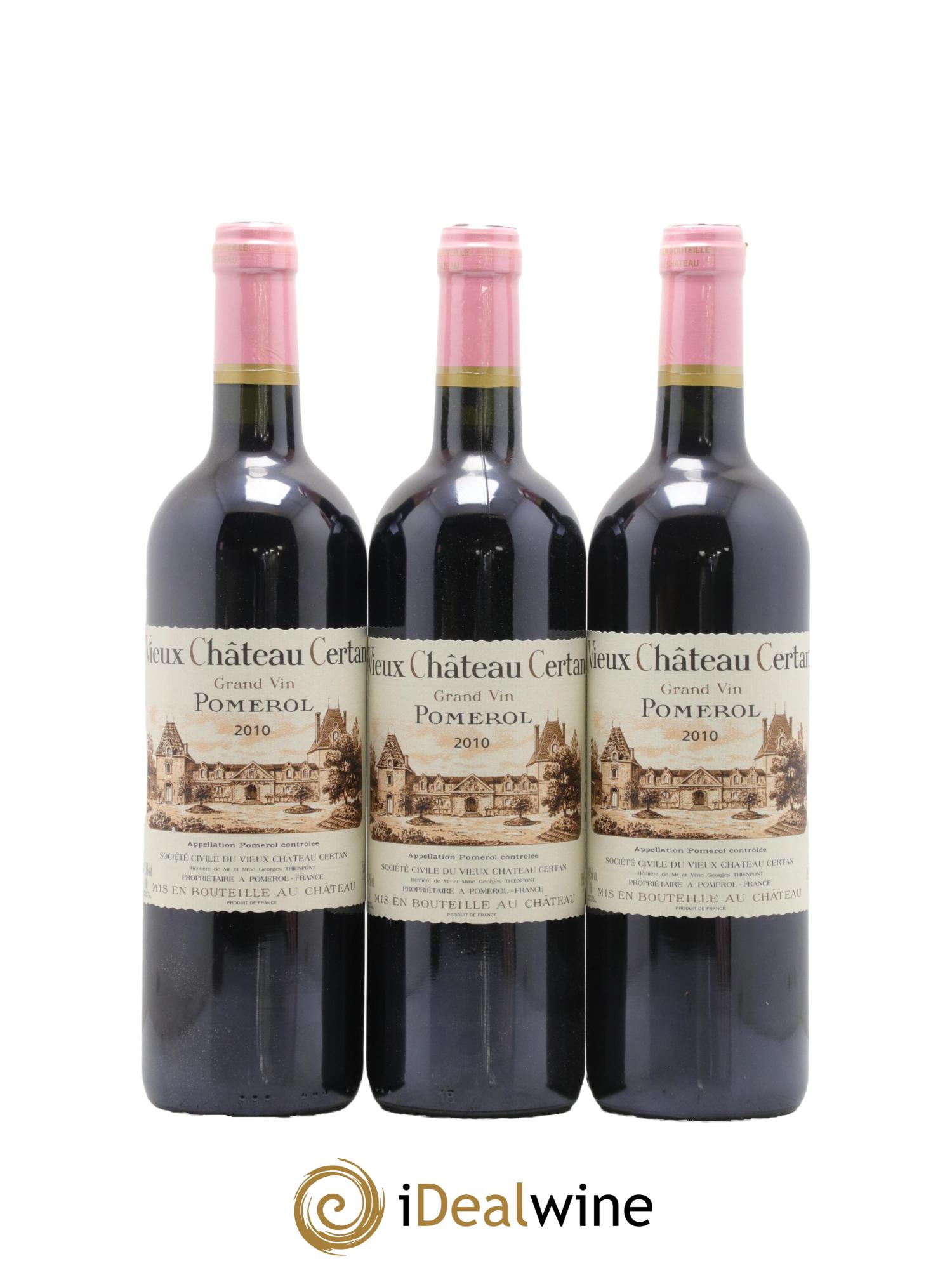 Vieux Château Certan 2010 - Posten von 6 Flaschen - 3
