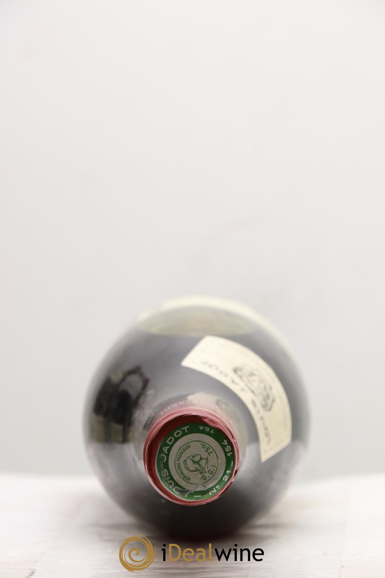Corton-Pougets Grand Cru Héritiers Louis Jadot (Domaine des) - Louis Jadot 1982 - Lot de 2 bouteilles - 1