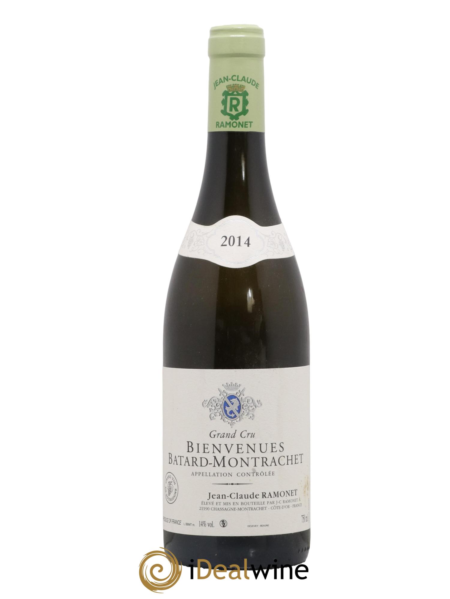 Bienvenues-Bâtard-Montrachet Grand Cru Ramonet (Domaine) 2014 - Lot de 1 bouteille - 0