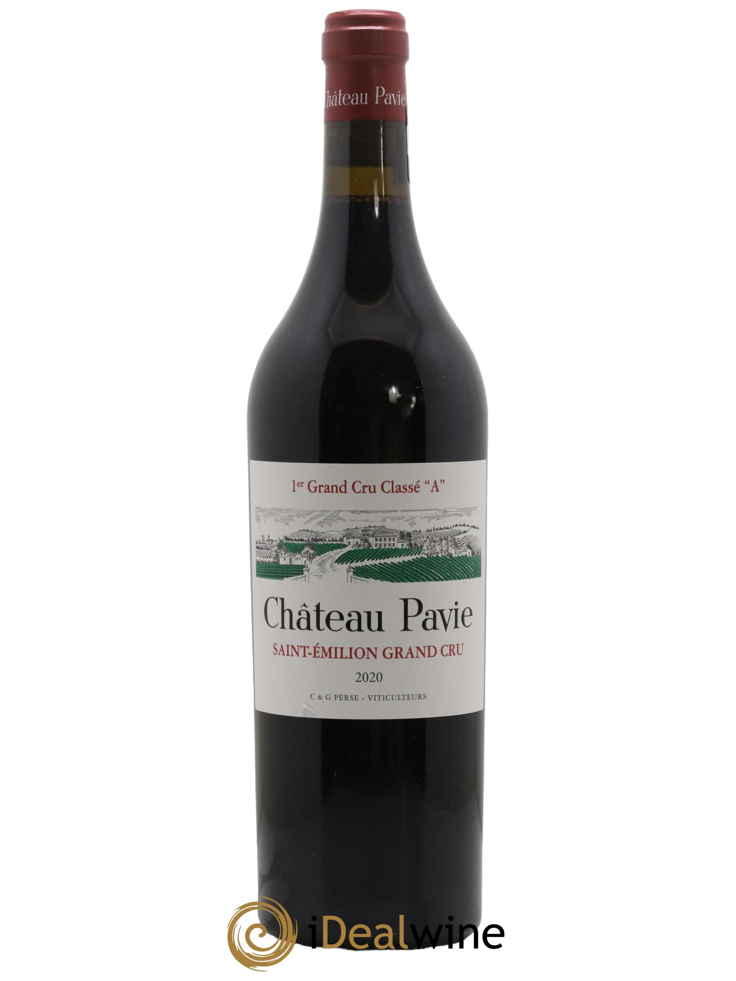 Château Pavie 1er Grand Cru Classé A 2020 - Lot de 1 bouteille - 0