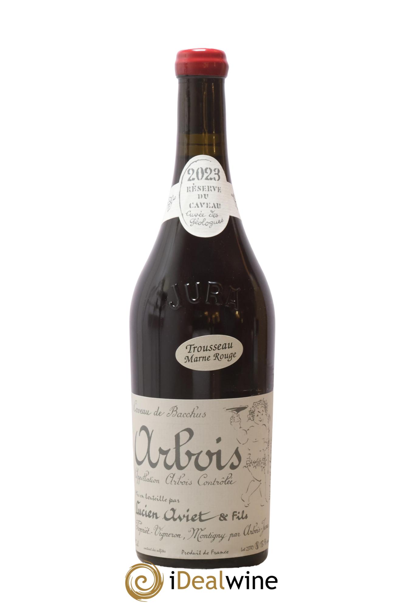 Arbois Trousseau Marne Rouge Cuvée des Géologues Lucien Aviet (Domaine) 2023 - Lot de 1 bouteille - 0