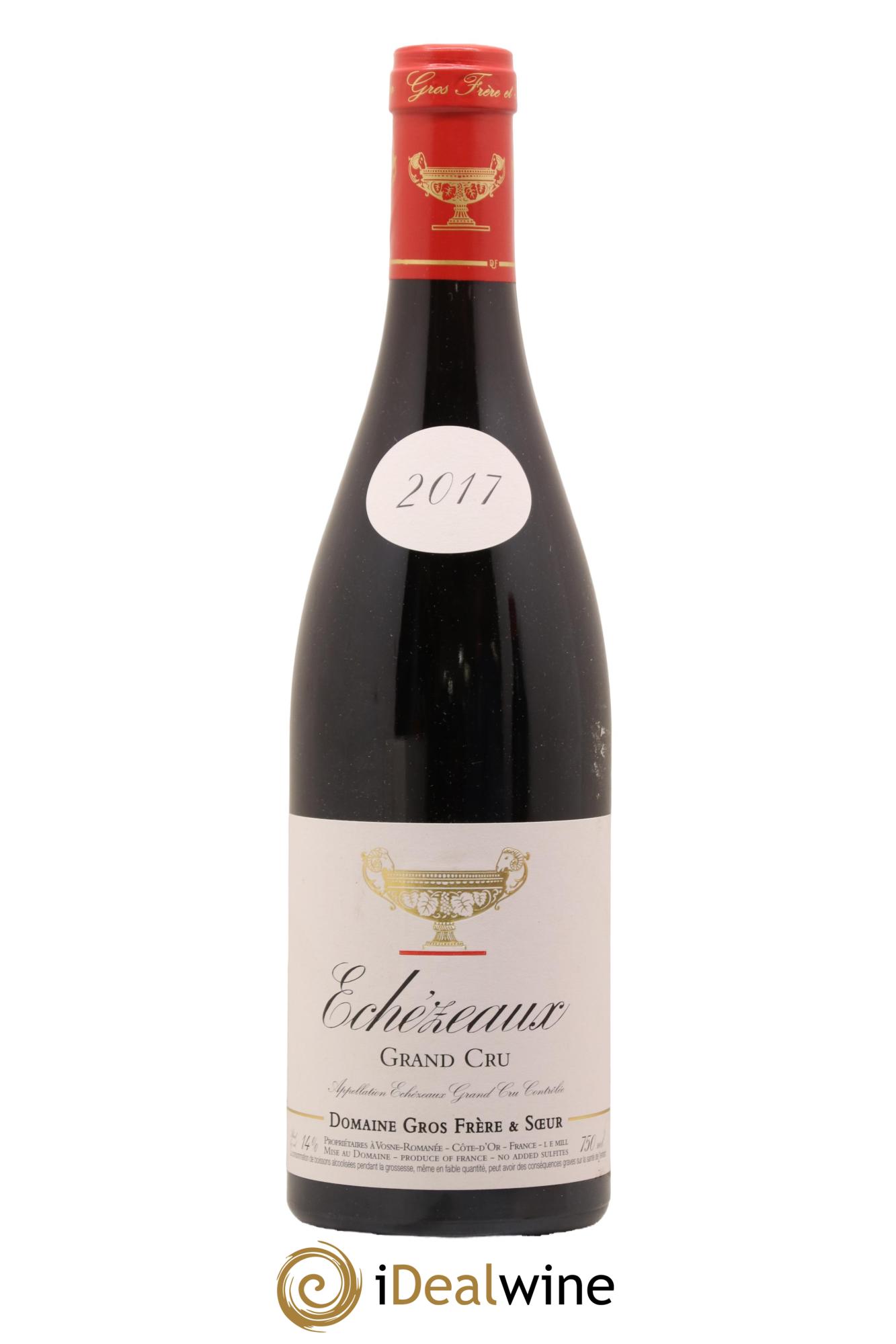 Echezeaux Grand Cru Gros Frère & Soeur 2017 - Lot de 1 bouteille - 0
