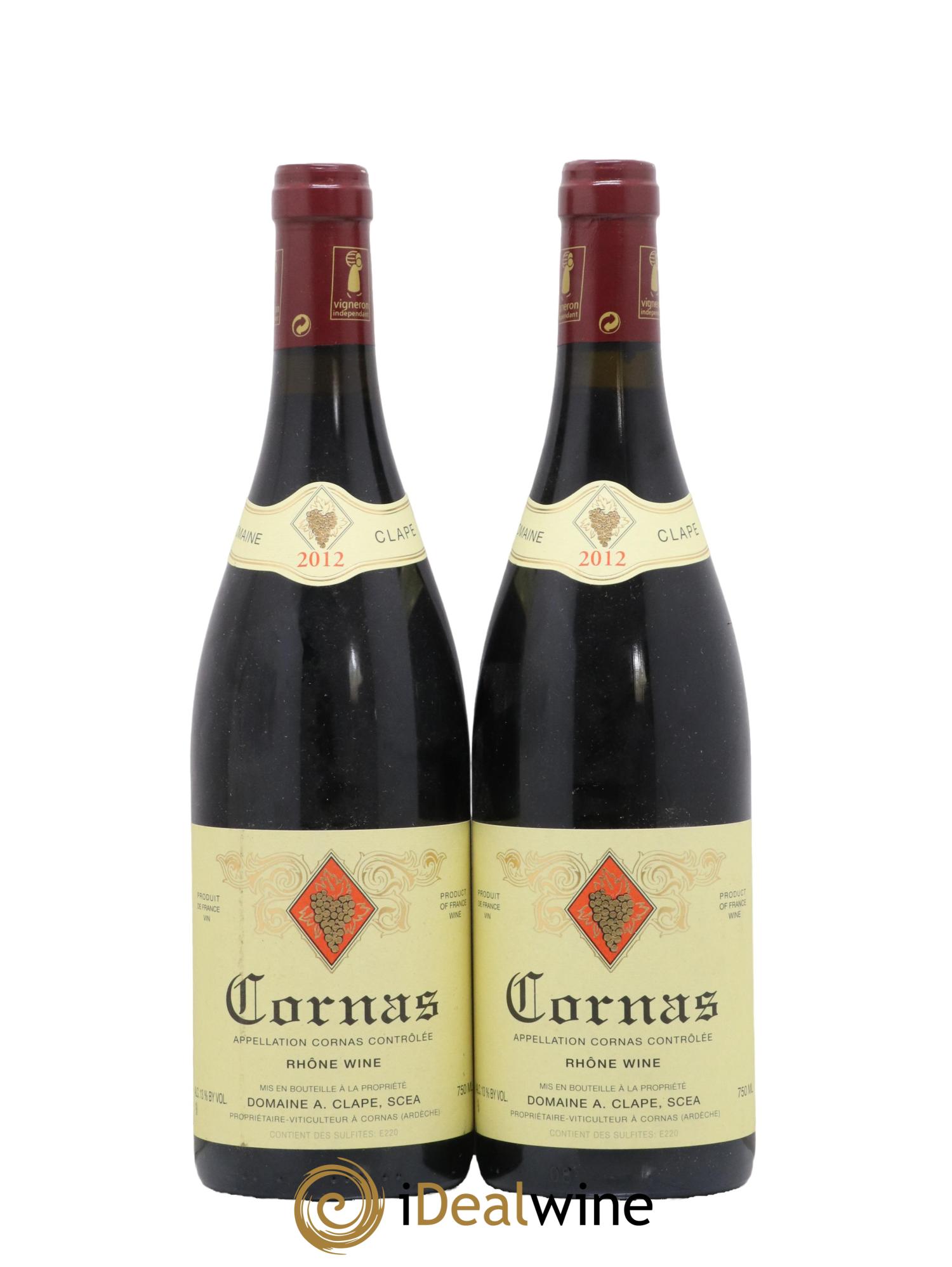 Cornas Auguste Clape 2012 - Lot de 2 bouteilles - 0