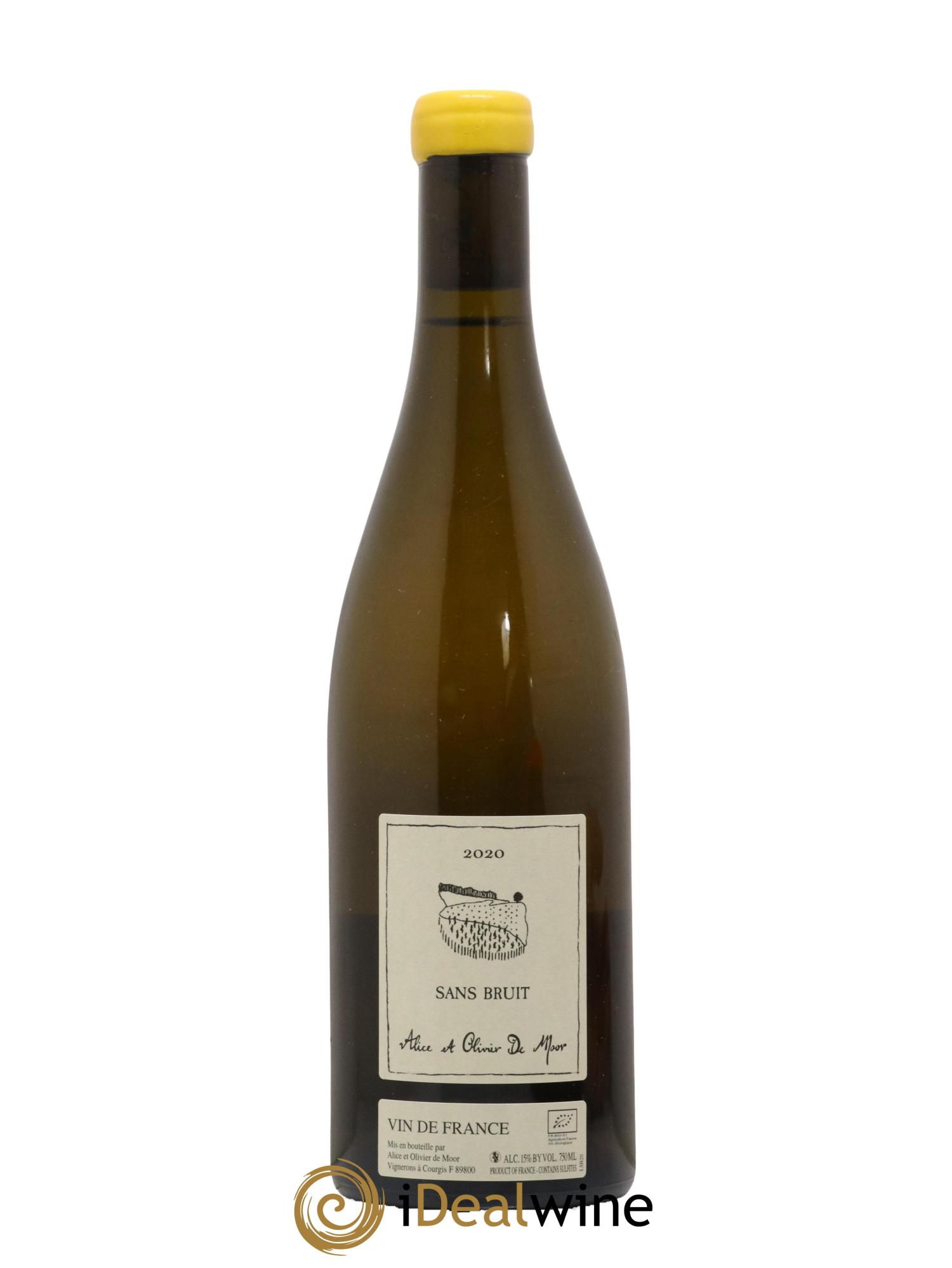 Vin de France Sans Bruit Sauvignon Alice et Olivier De Moor 2020 - Lot de 1 bouteille - 0