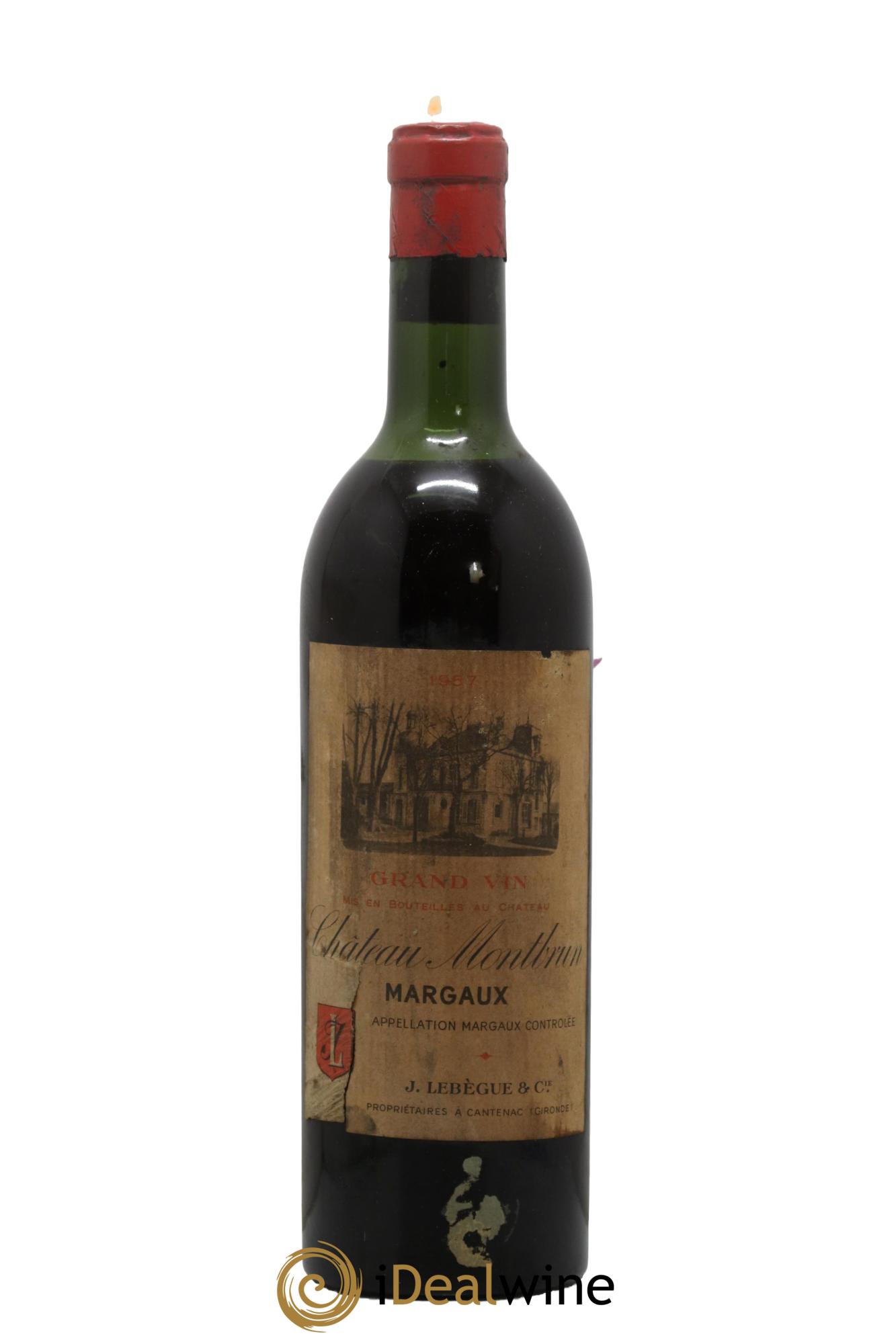 Château Montbrun Cru Bourgeois 1957 - Lotto di 1 bottiglia - 0