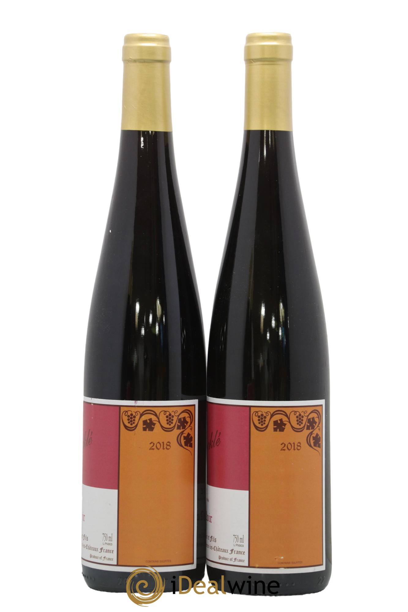 Alsace Pinot Noir Bildstoeckle Gérard Schueller (Domaine) 2018 - Lot de 2 bouteilles - 1