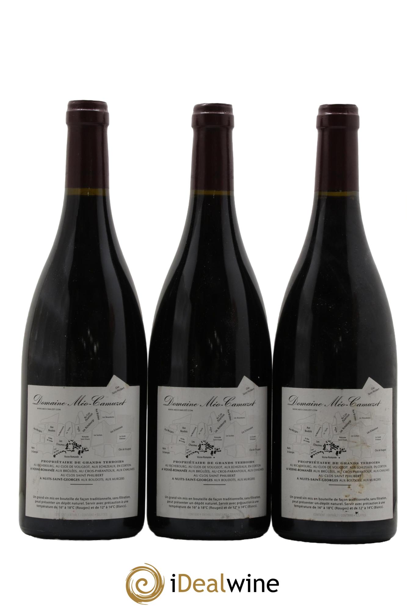 Vosne-Romanée Méo-Camuzet (Domaine) 2005 - Lot of 3 bottles - 1