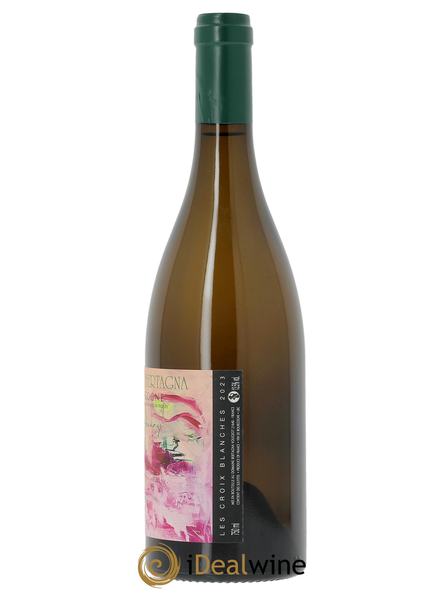 Bourgogne Les Croix Blanches Bertagna 2023 - Lot de 1 bouteille - 1