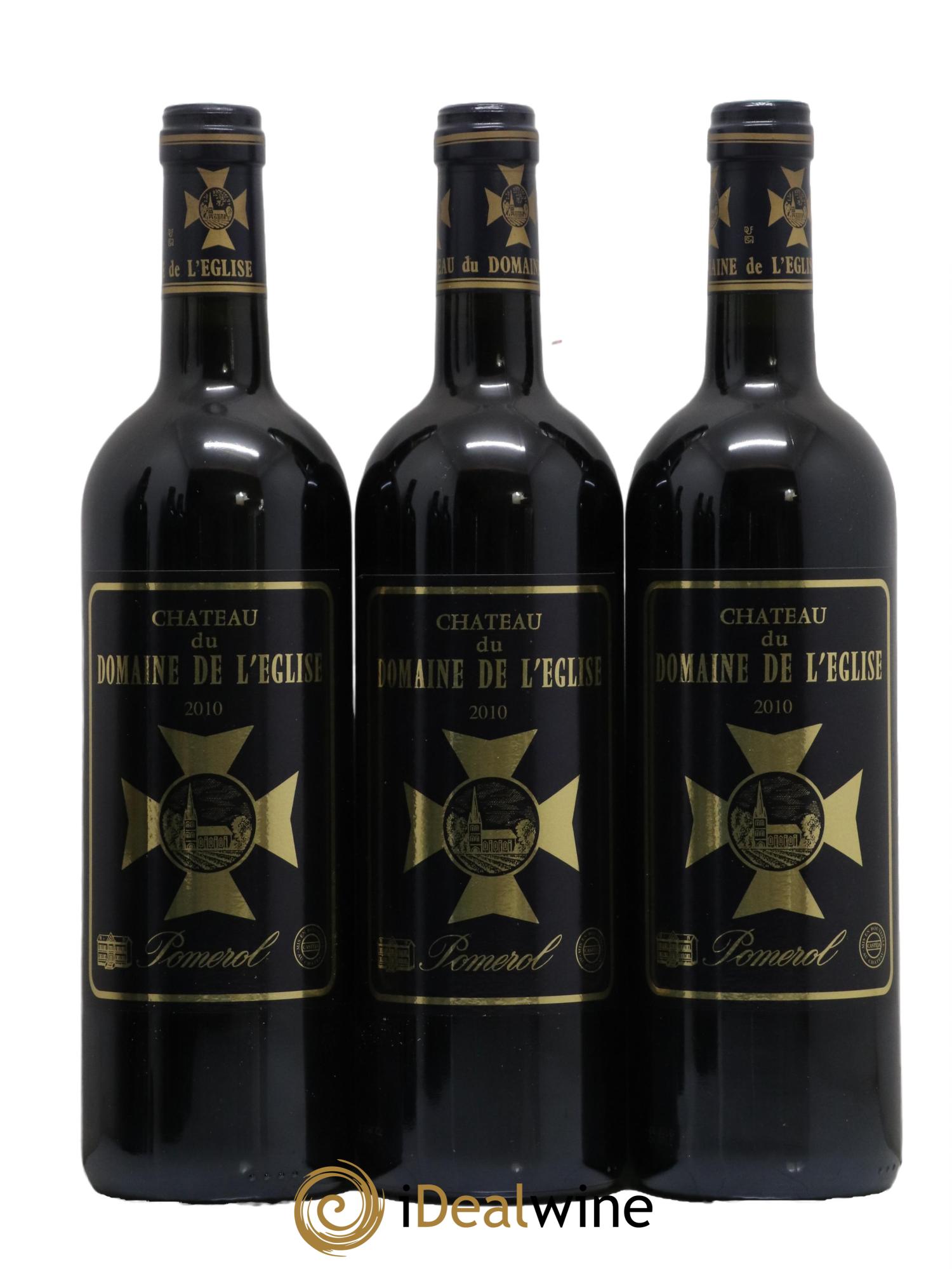 Château du Domaine de l'Église 2010 - Posten von 6 Flaschen - 1