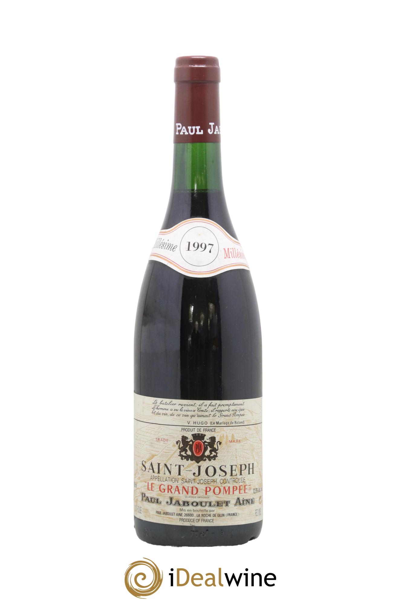 Saint-Joseph Le Grand Pompée Paul Jaboulet Ainé 1997 - Posten von 1 Flasche - 0