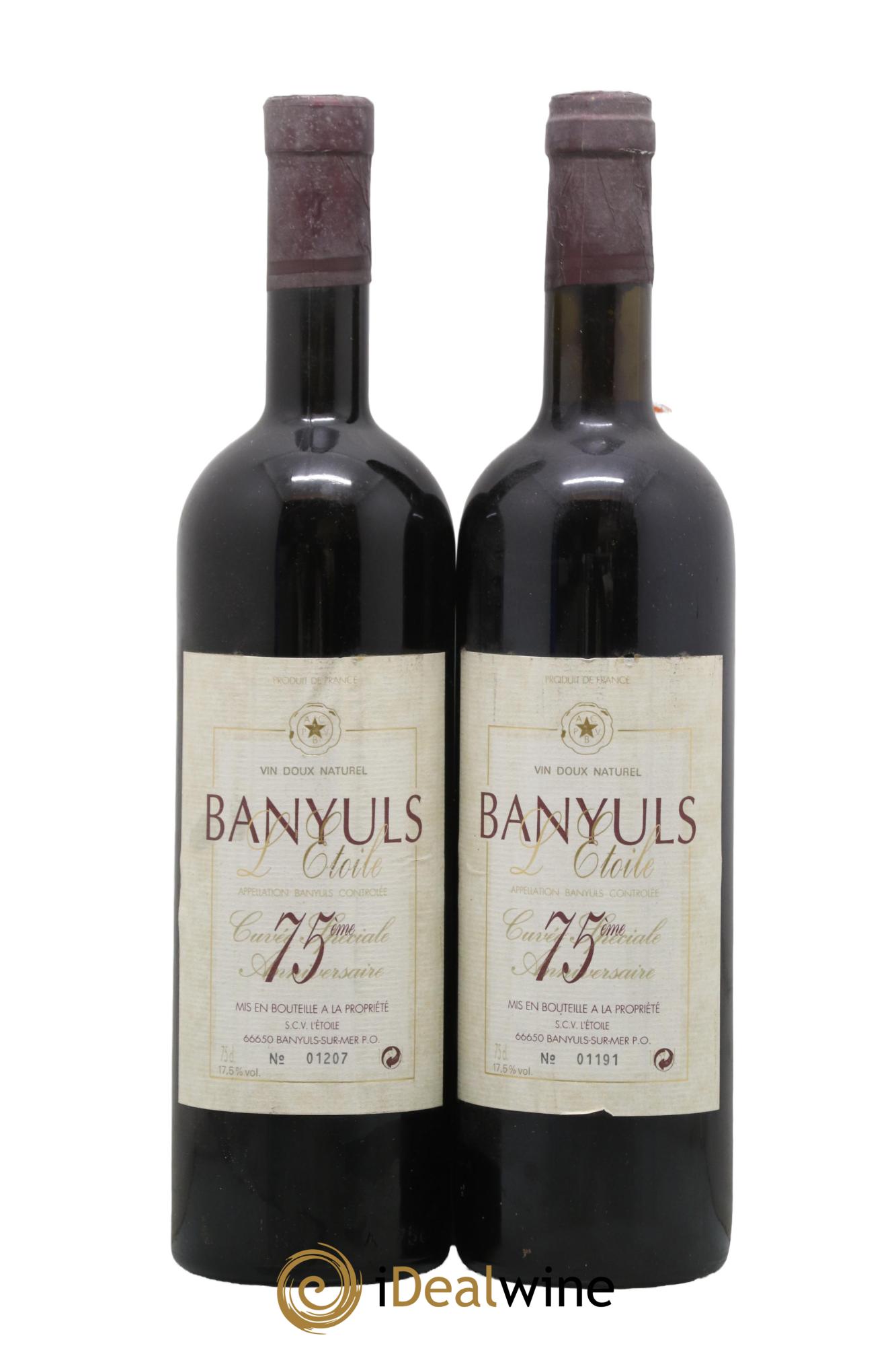 Banyuls Cuvee Speciale Anniversaire L'Etoile - Lot de 2 bouteilles - 0