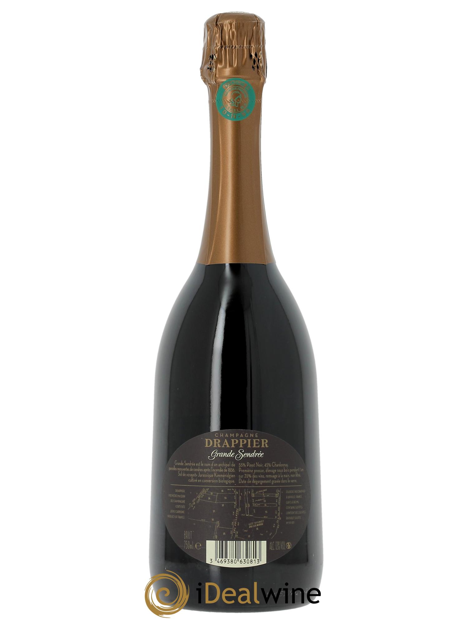 Grande Sendrée Drappier  2008 - Lot de 1 bouteille - 2