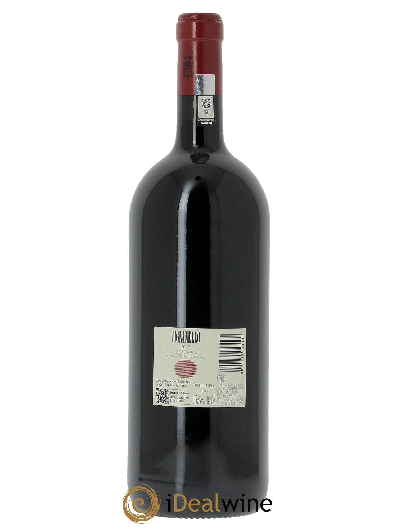 Toscana IGT Tignanello Tenuta Tignanello - Marchesi Antinori  2023 - Lote de 1 Magnum - 2