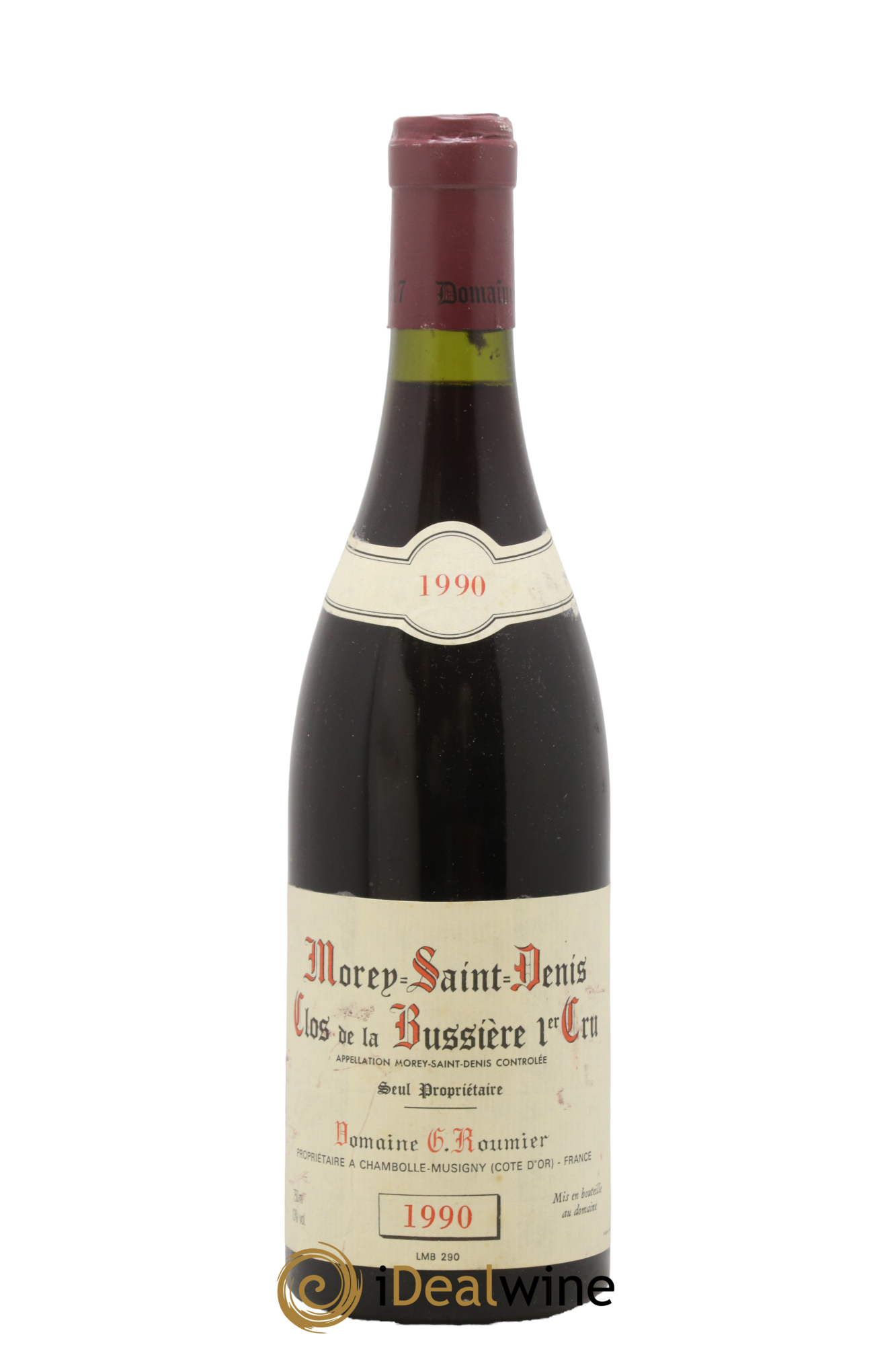 Morey-Saint-Denis 1er Cru Clos de la Bussière Georges Roumier (Domaine) 1990 - Lot de 1 bouteille - 0