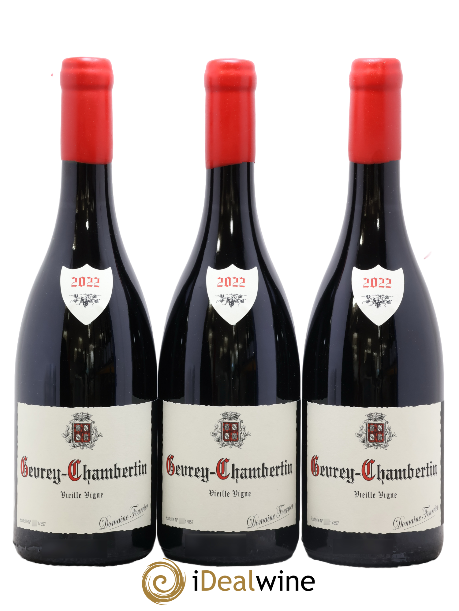 Gevrey-Chambertin Vieille Vigne Fourrier (Domaine) 2022 - Lot de 3 bouteilles - 0