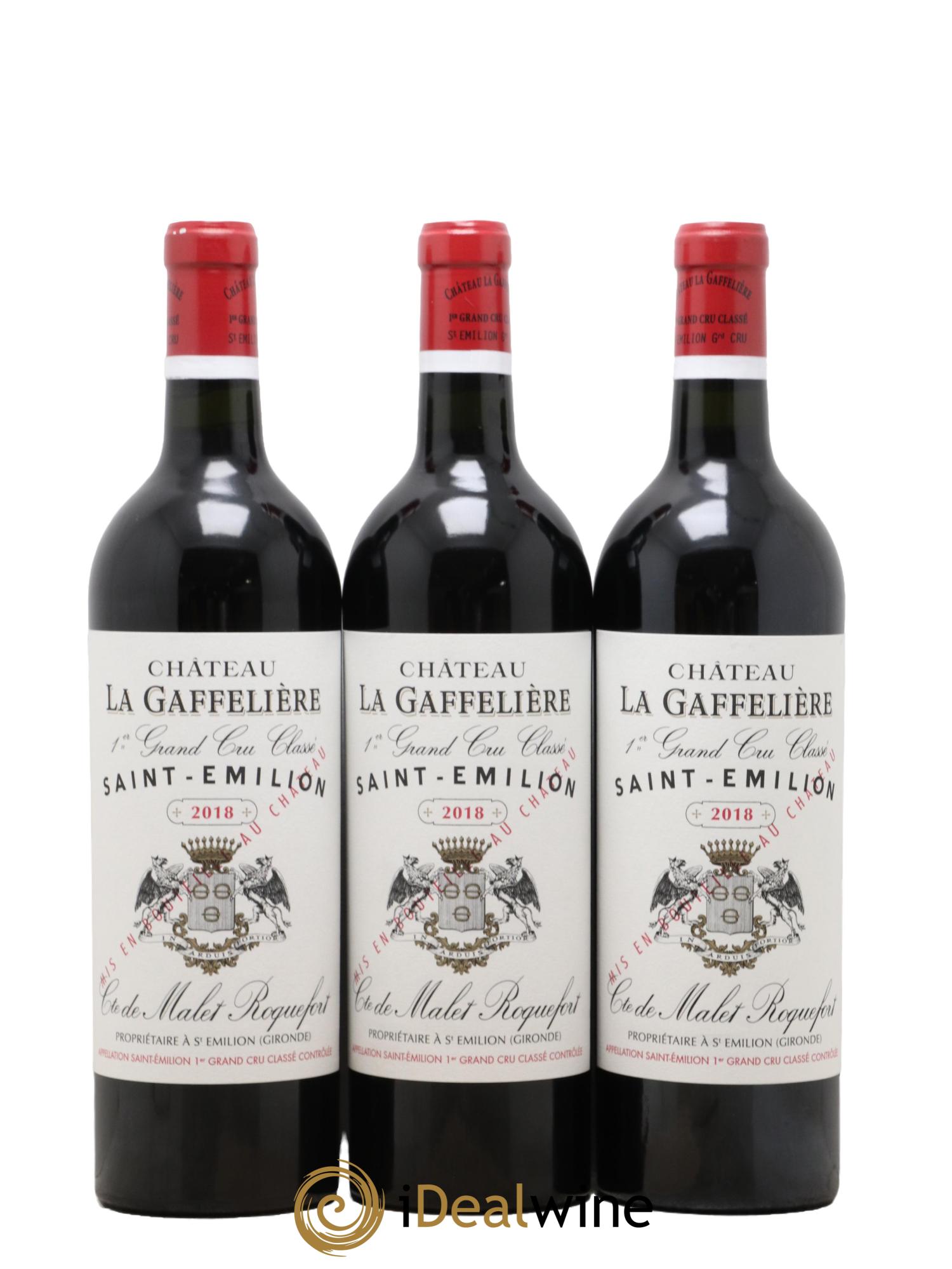 Château la Gaffelière 1er Grand Cru Classé B  2018 - Posten von 6 Flaschen - 1
