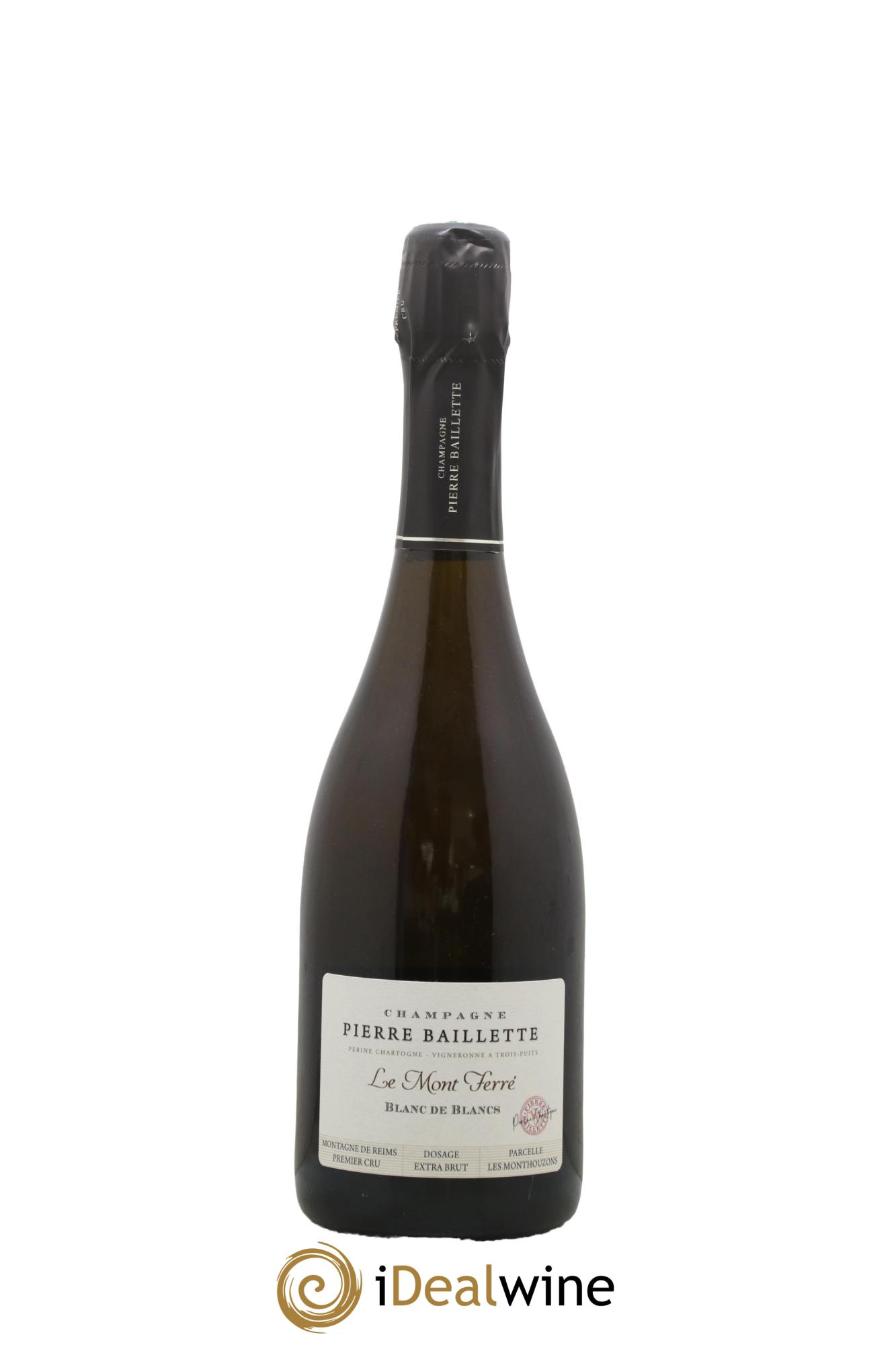 Premier Cru Extra-Brut Blanc de Blancs Le Mont Ferré Pierre Baillette 2019 - Lot of 1 bottle - 0