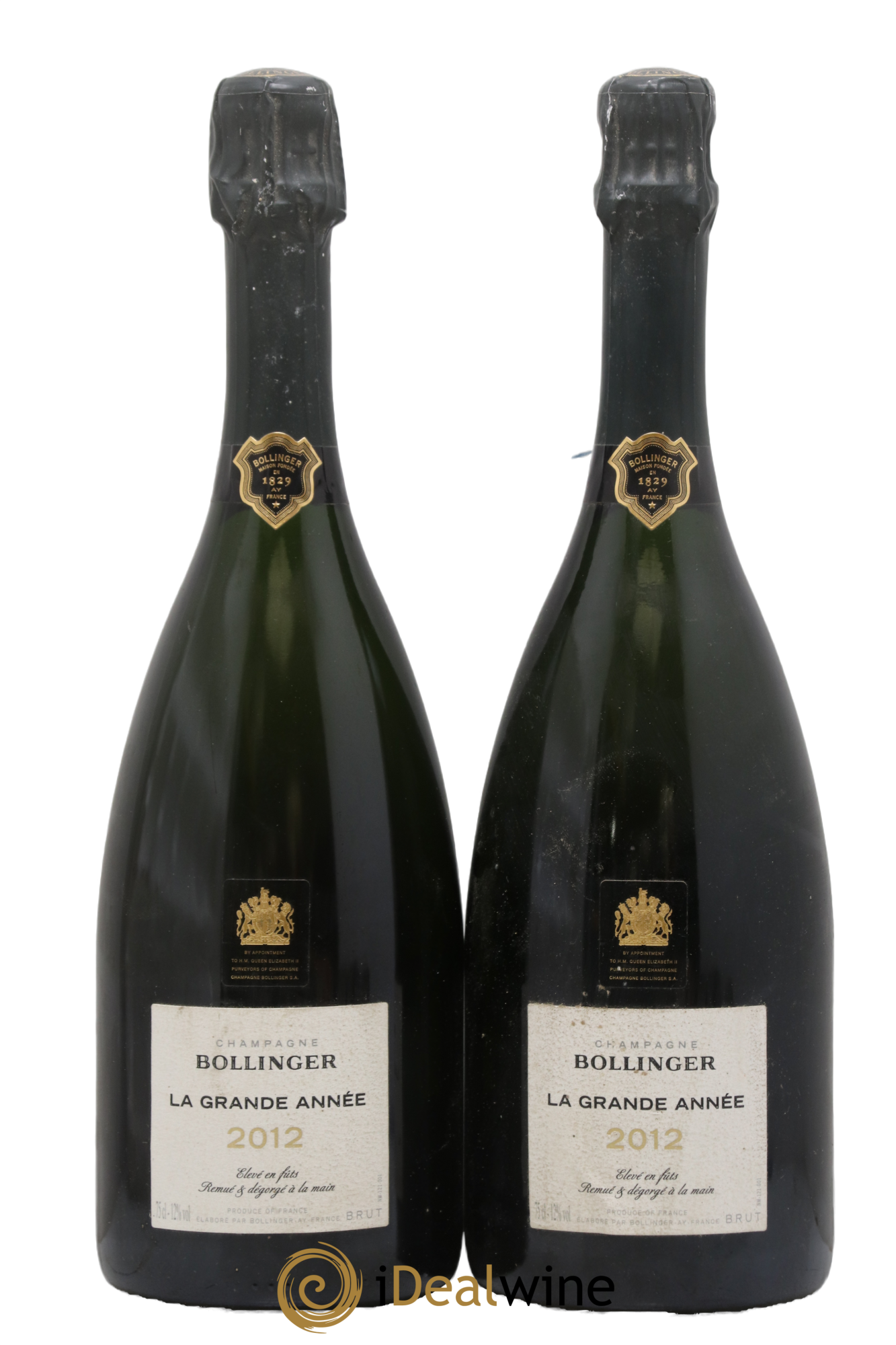 La Grande Année Brut Bollinger 2012 - Lot de 2 bouteilles - 0