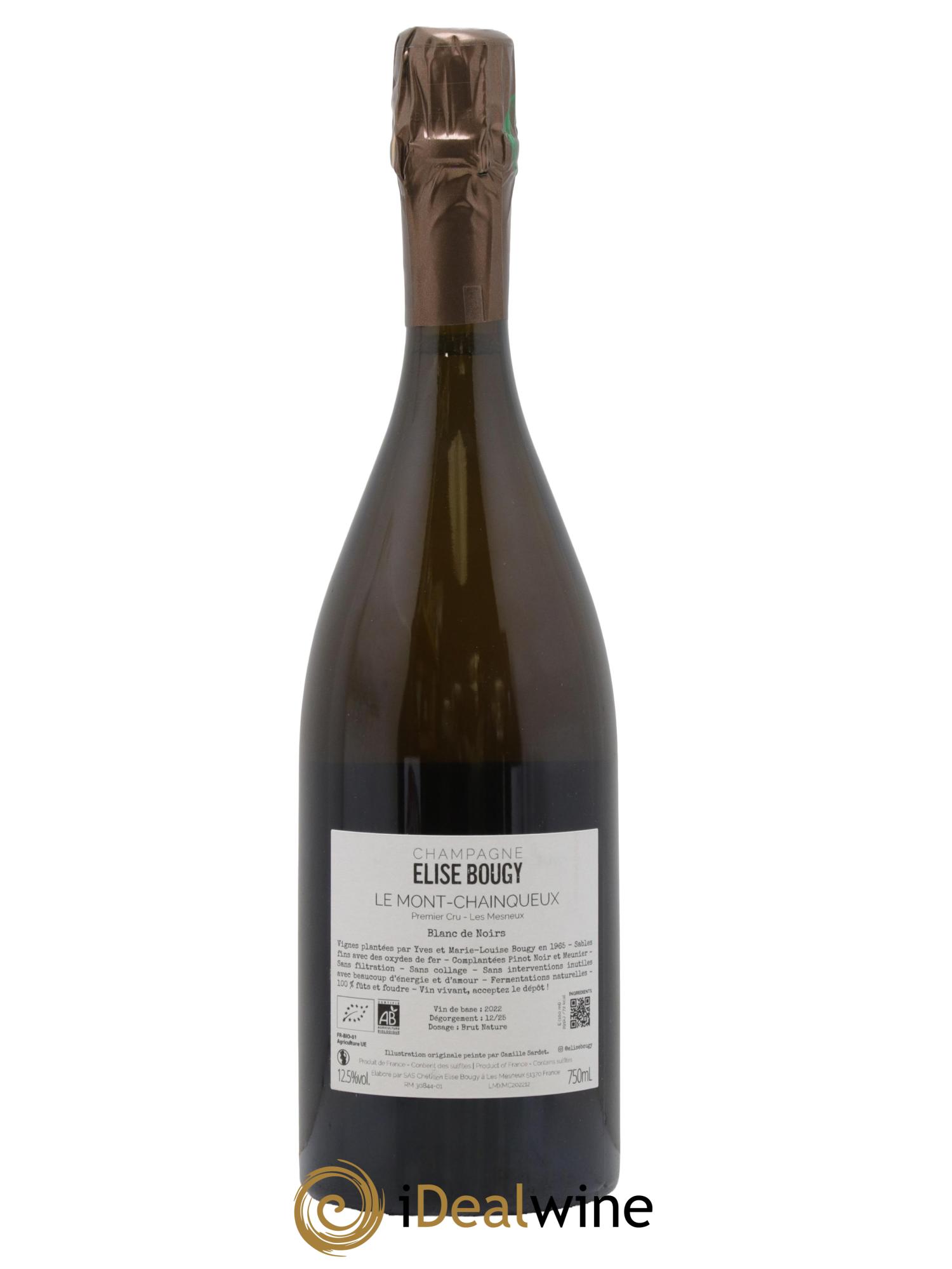 Les Mesneux Le Mont Chainqueux Elise Bougy - Lot de 1 bouteille - 1