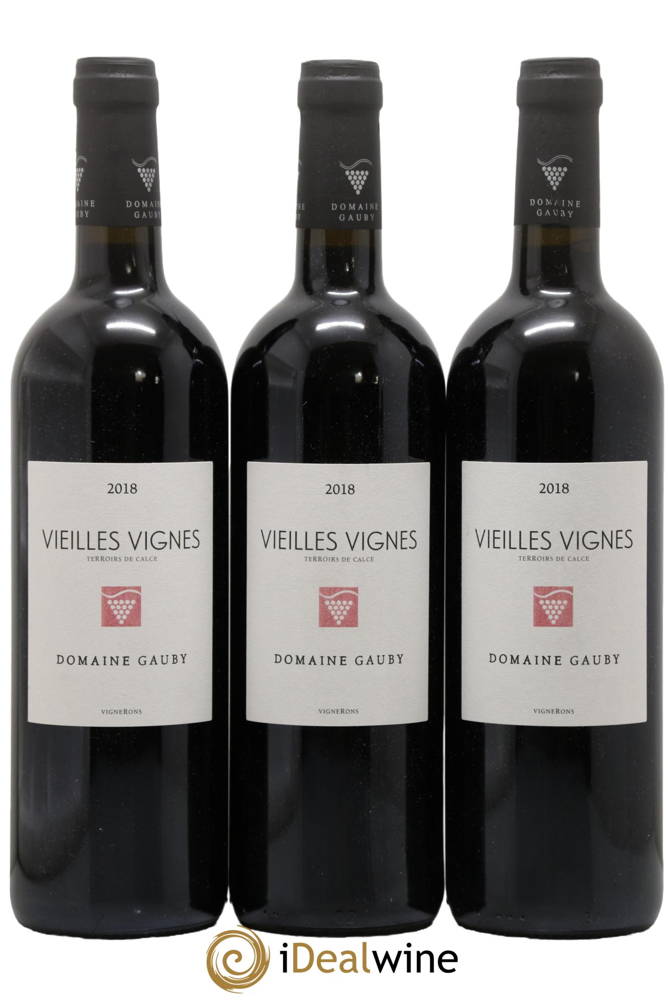 IGP Côtes Catalanes Vieilles Vignes Gauby (Domaine) 2018 - Lotto di 3 bottiglie - 0